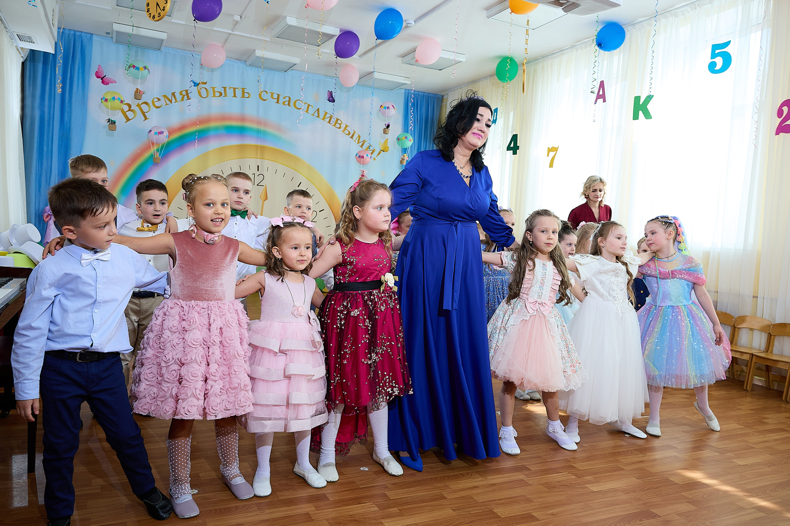Фотосъёмка выпускного в детском саду. Школьный фотограф в Санкт-Петербурге Бочарова Ольга