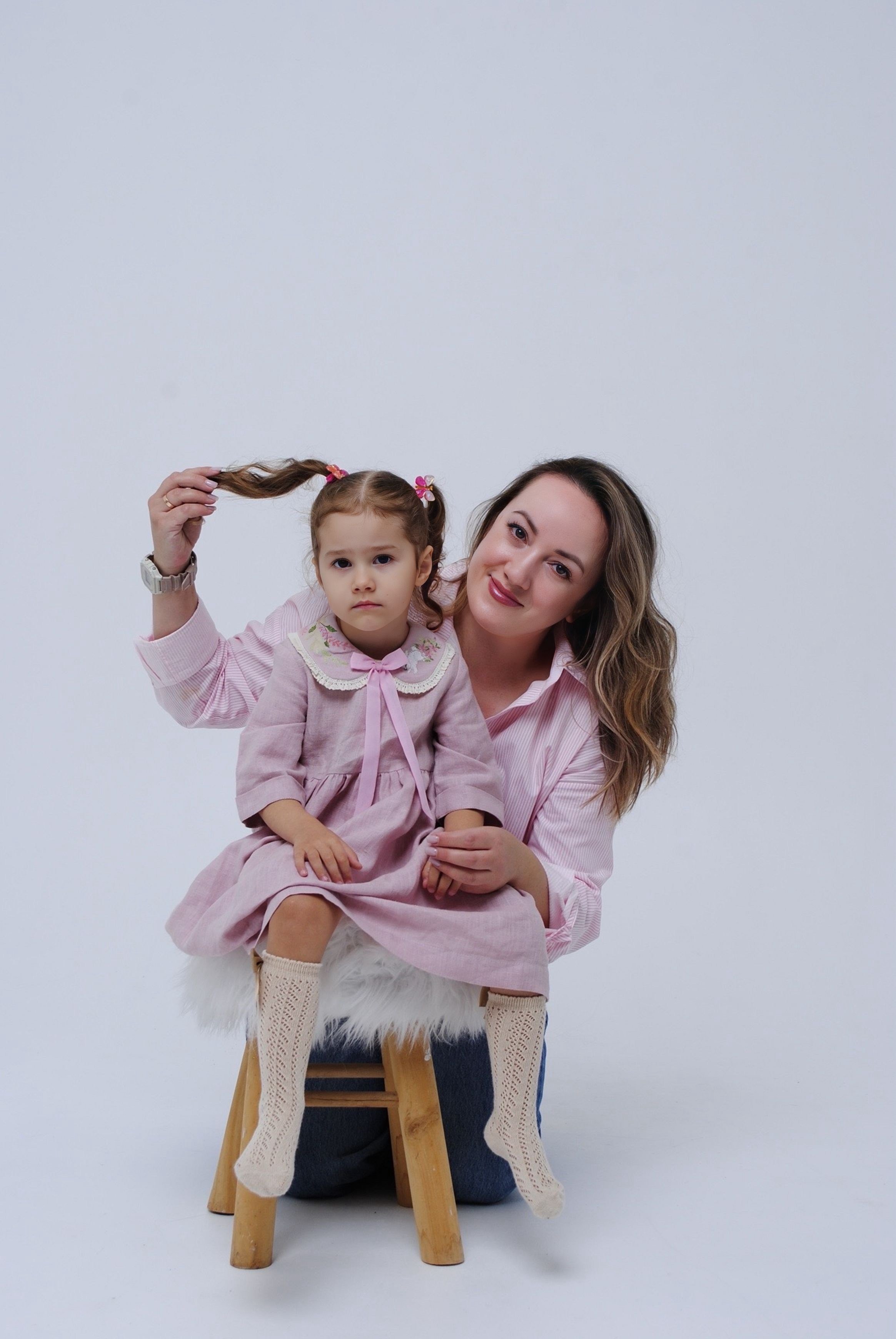 Наталья и дочь. Фотограф Мария Мусаелян