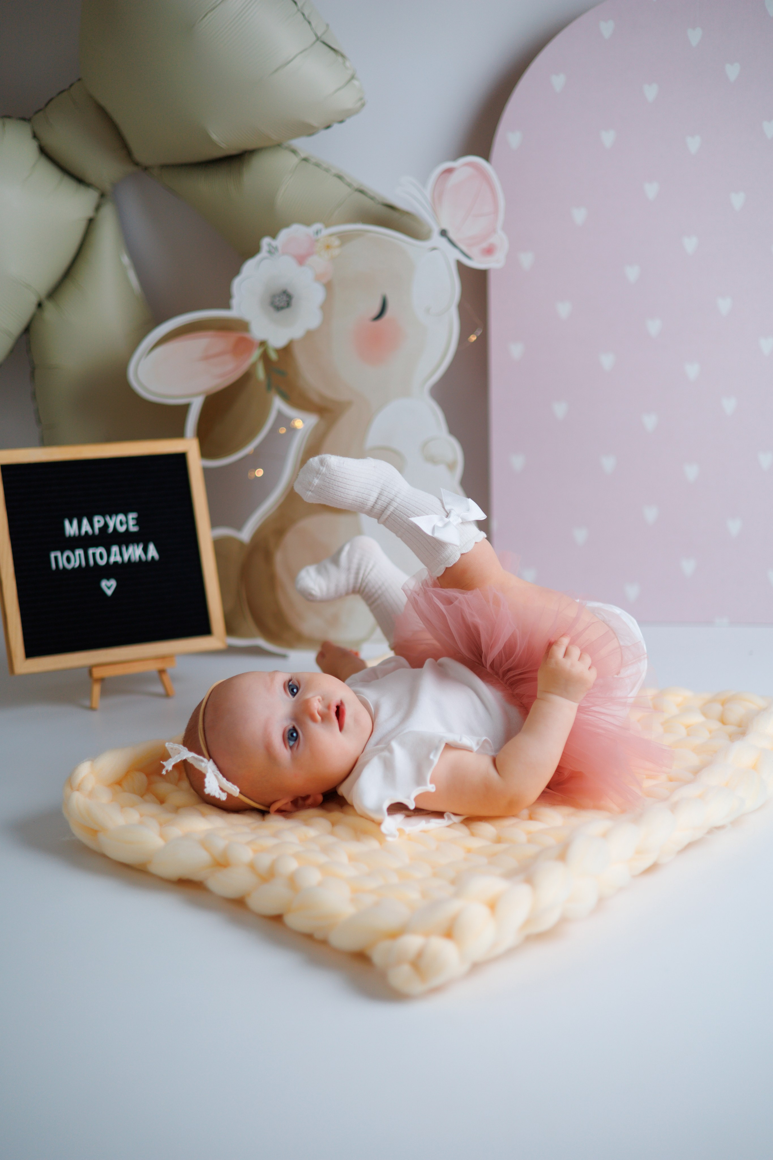 Маше полгодика. Семейный и детский фотограф в Михайловке Татьяна Лестьева