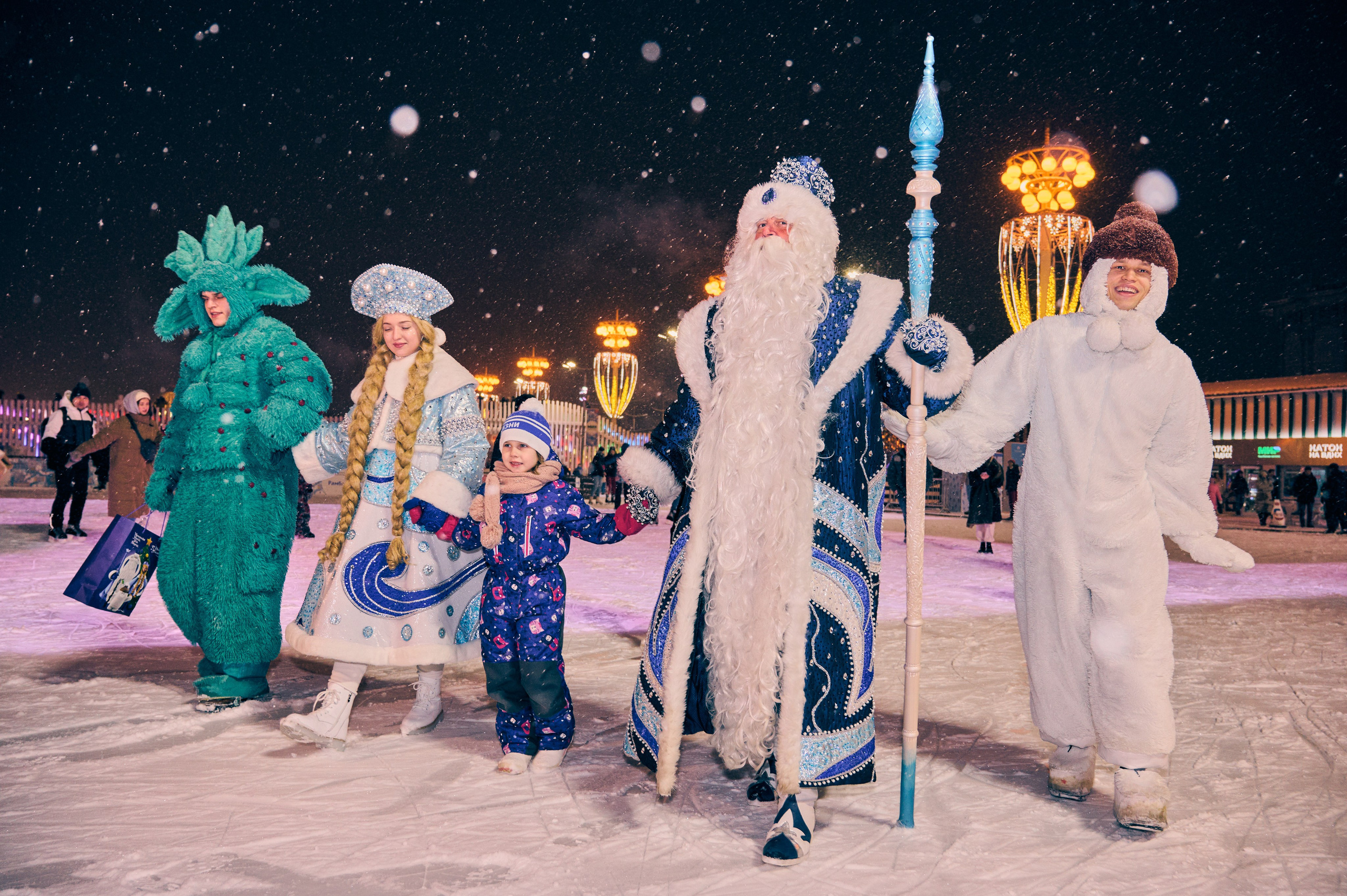 Линия жизни и Дед Мороз на ВДНХ. Никита Хохловский фото и видео продакшн