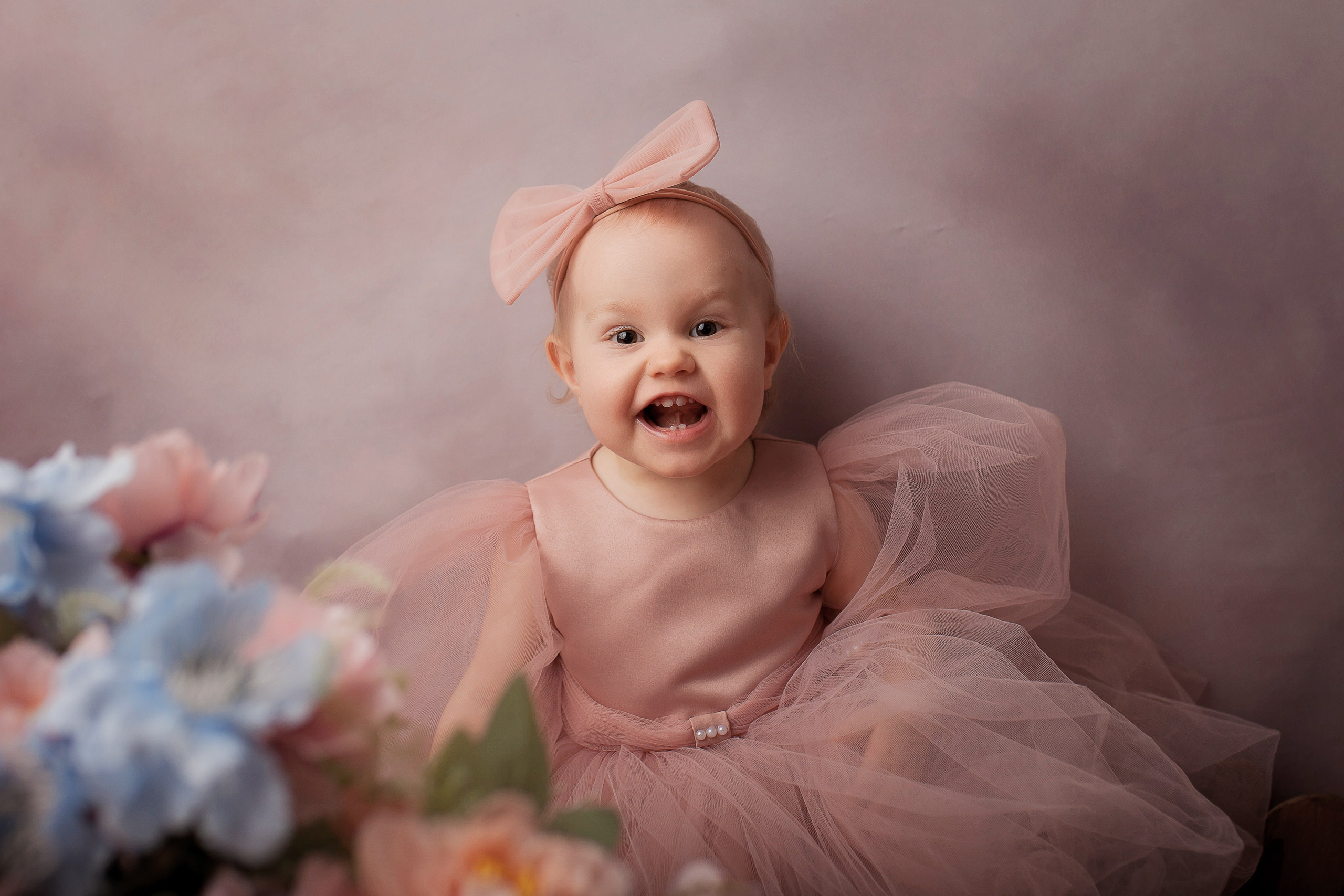 Марьяна, 1 годик. Фотограф новорожденных в Новокузнецке Анна Горошникова