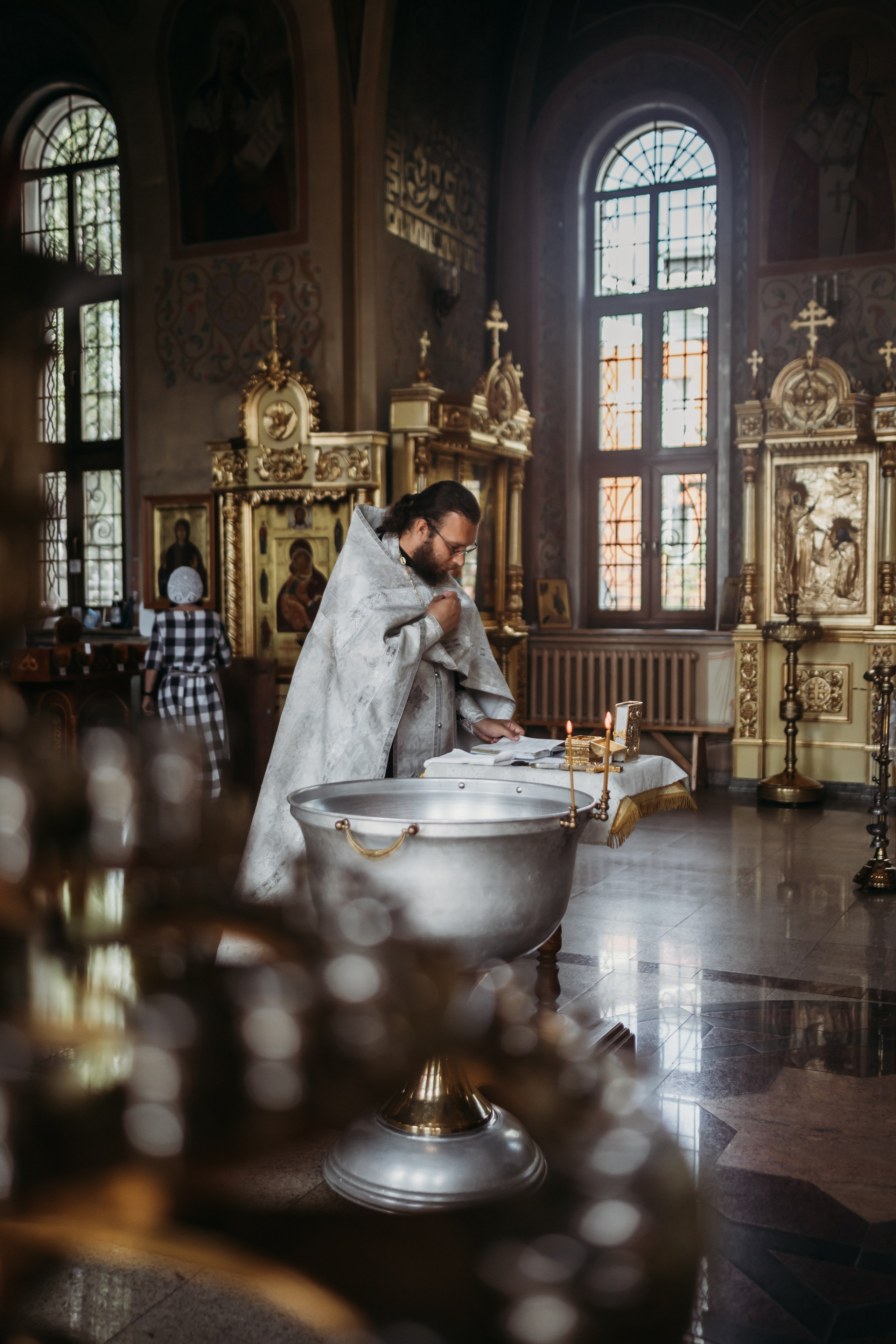 Крещение Стаса. Семейный фотограф в Москве и Подмосковье Иванова Нина