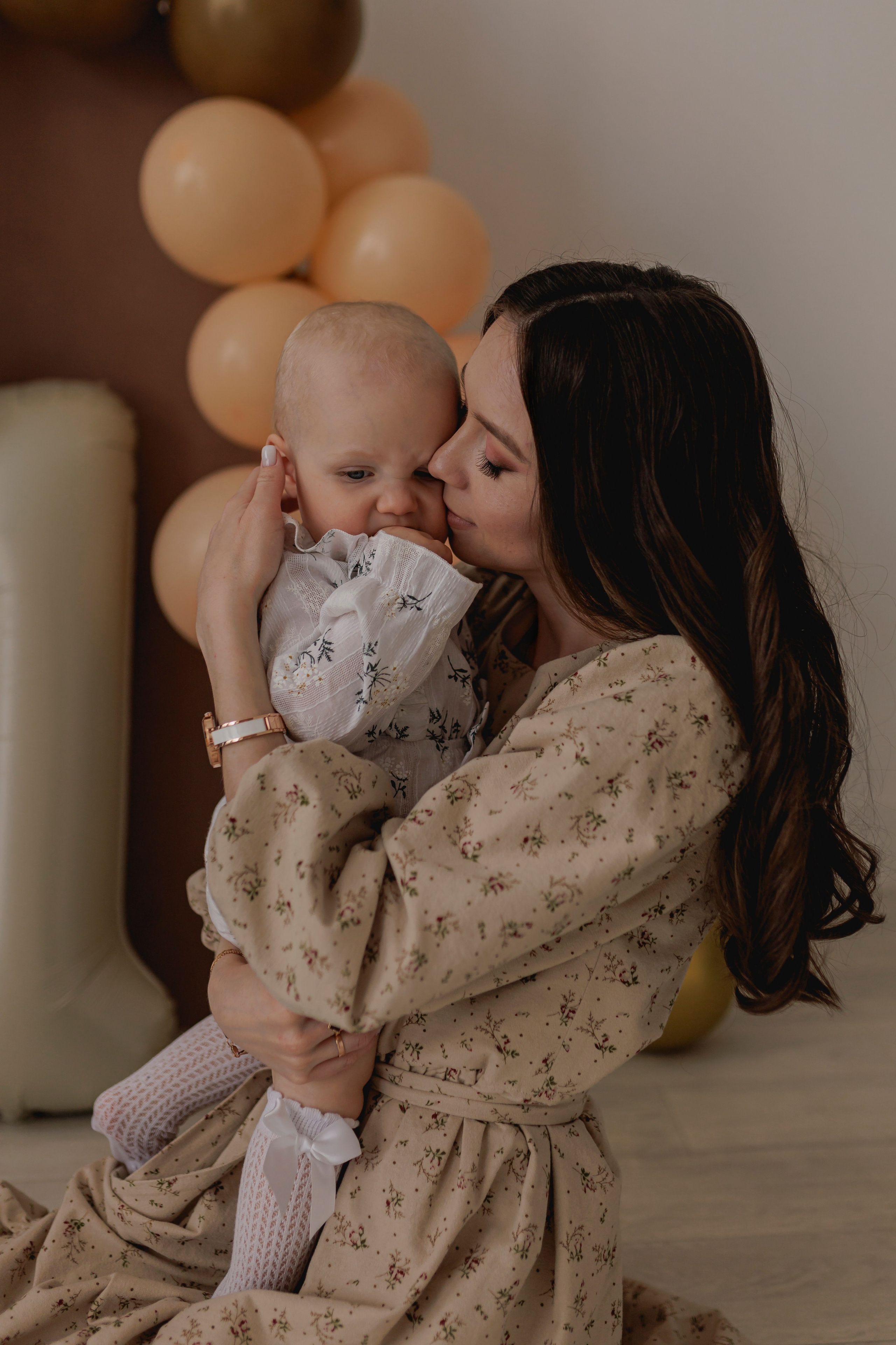 Сьемка годика для Анечки. Семейный и детский фотограф в Рязани Васюгова Мария