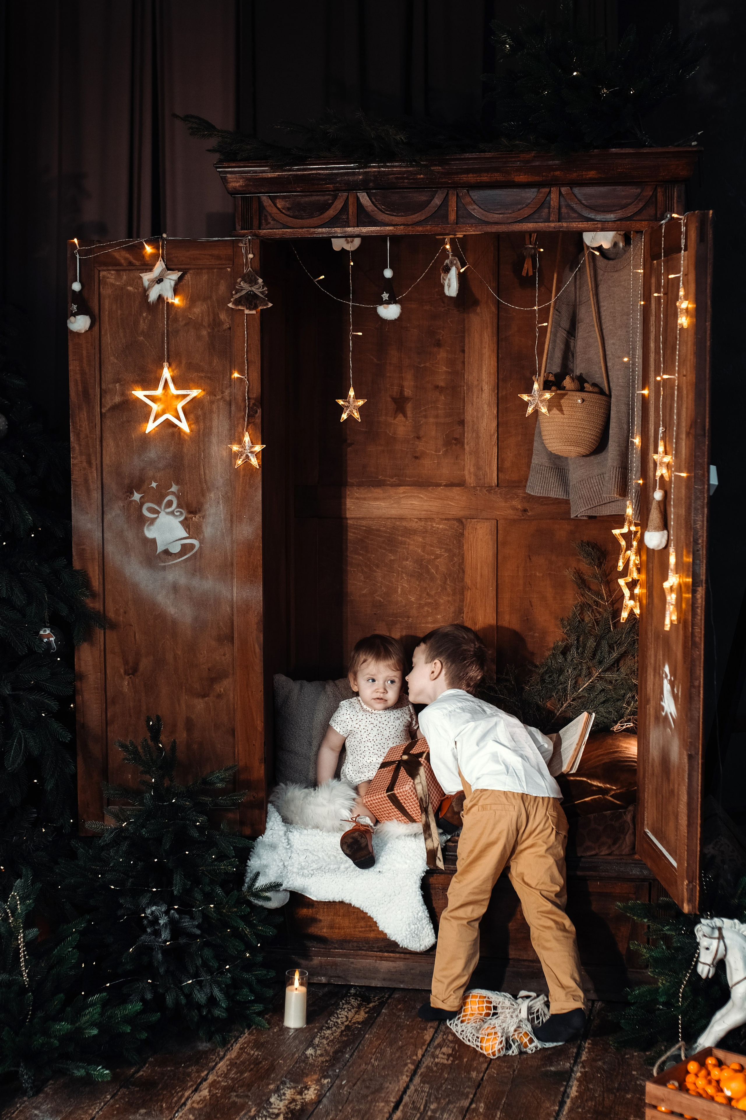 Новогодняя детская фотосессия. Семейный и детский фотограф в Ростове-на-Дону Ольга Есенина