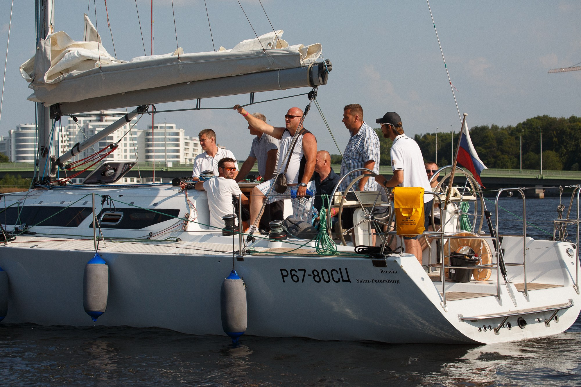 Парусная регата. Рабочая сторона — бизнес портрет и репортаж в Санкт-Петербурге