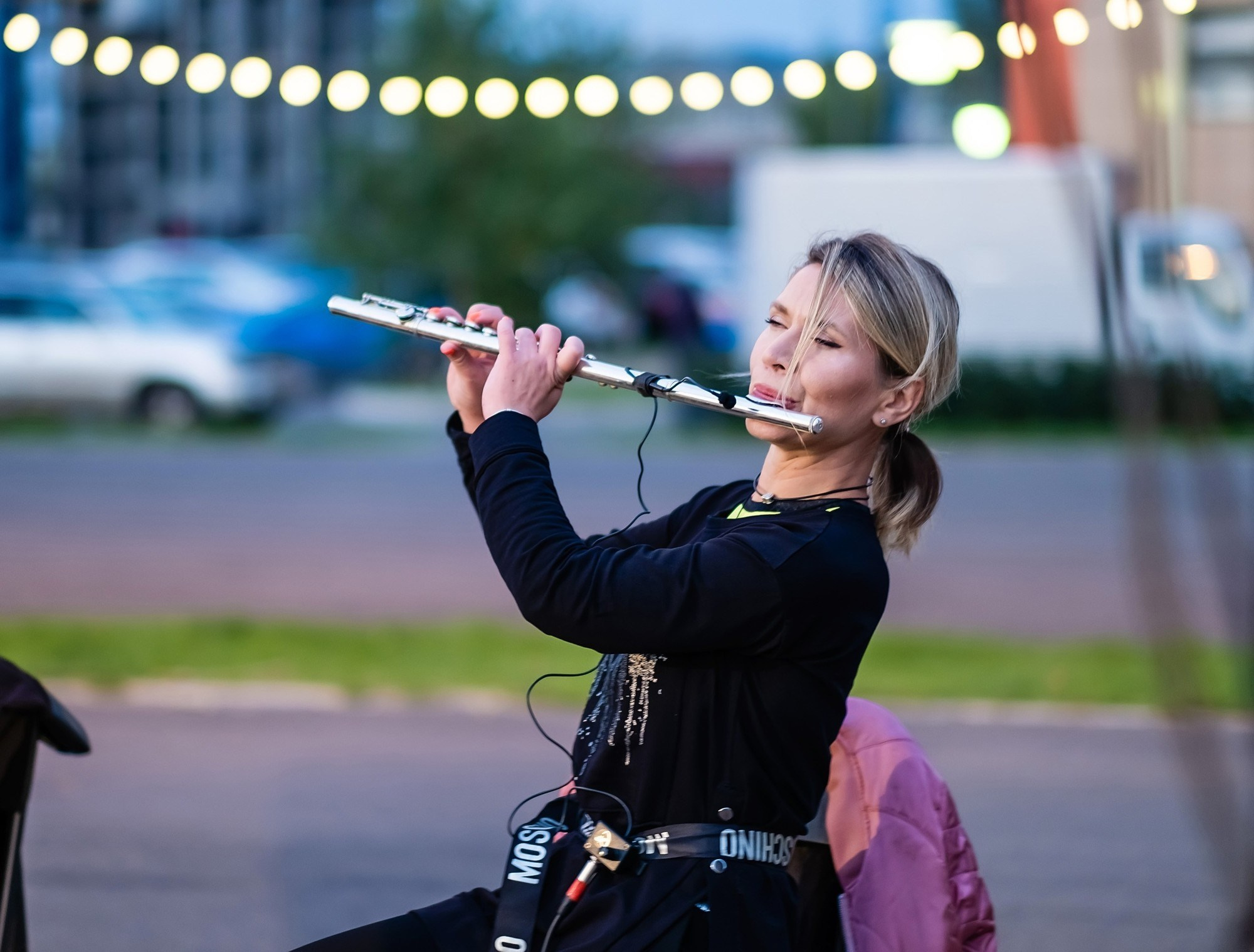 Уличный концерт группы Мel Band в Красноярске