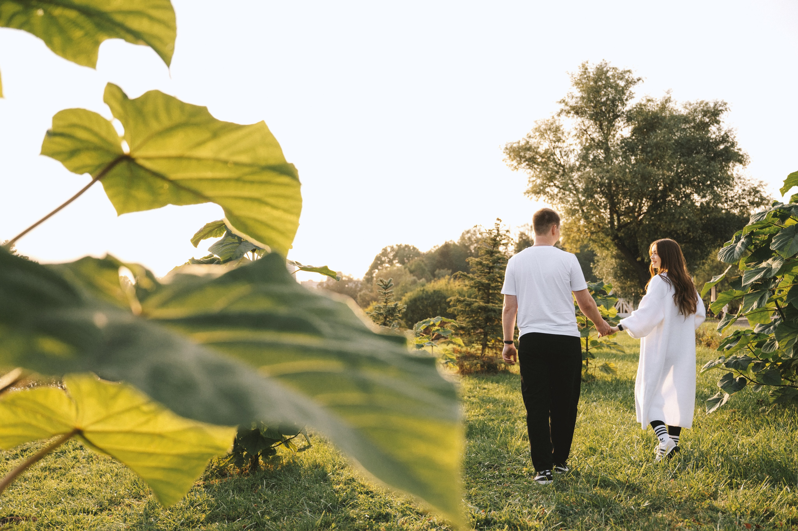 Фотосессия на закате в Гребнево. Свадебный и семейный фотограф Виктория Носачёва. Щелково, Москва и МО