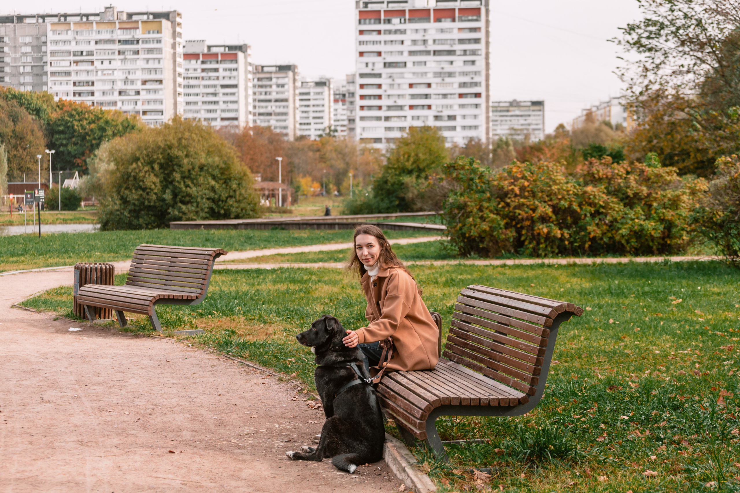 Юля и Фортуна. Фотограф-анималист Татьяна Степанова