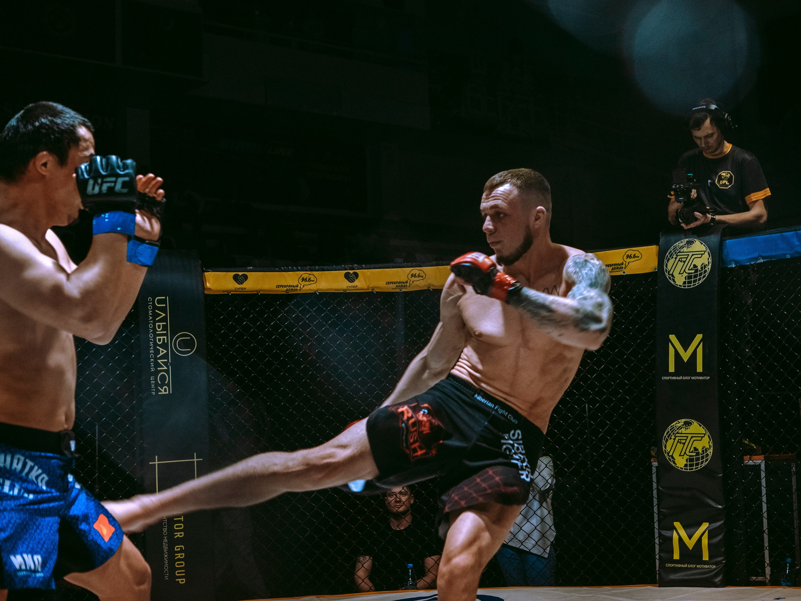 SFL 17 | Siberian Fighting League. Портретный фотограф в Москве Дарья Цезария