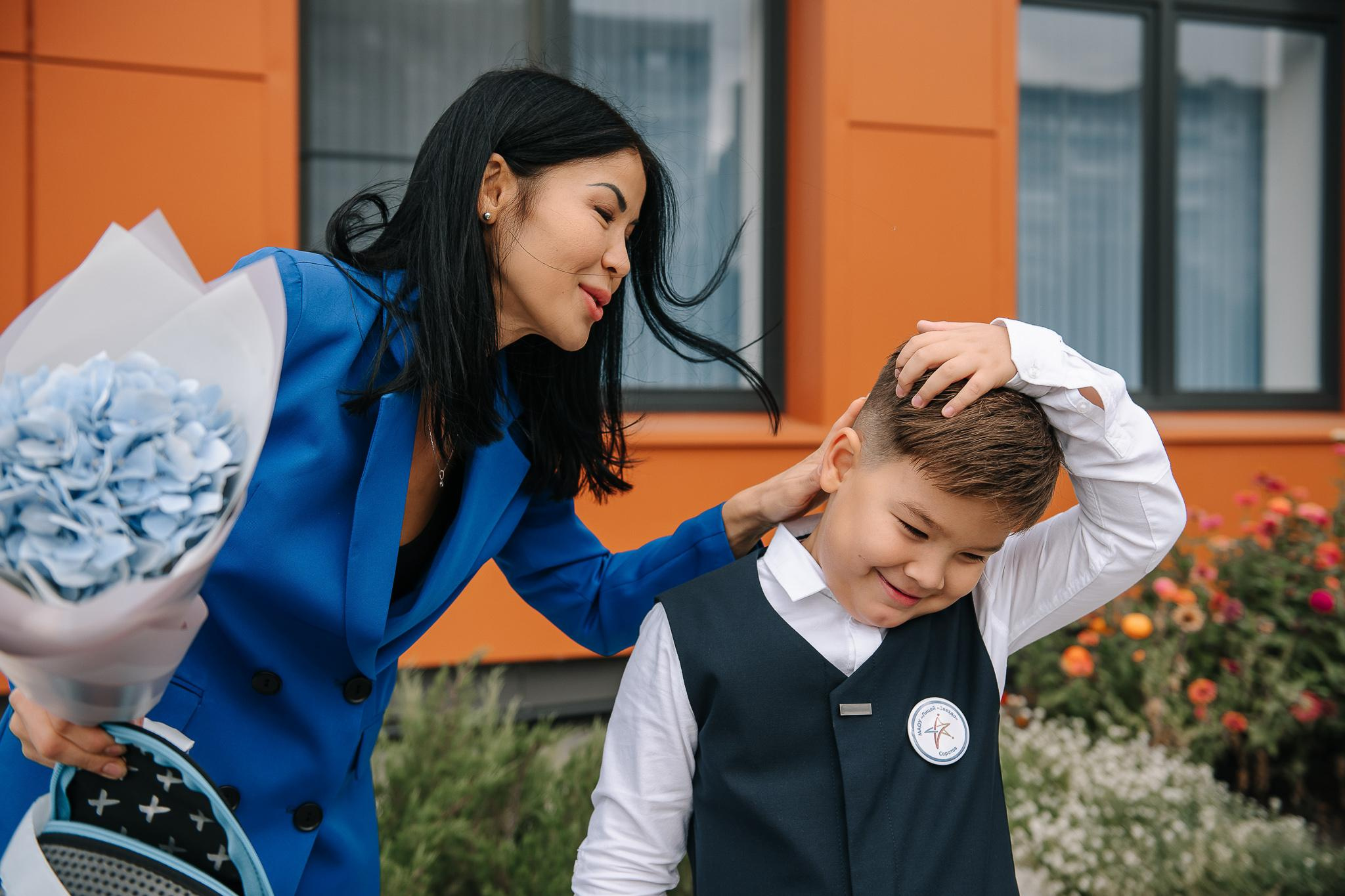 Первый раз в первый класс. Фотограф Валерия Голубева (Миронова)