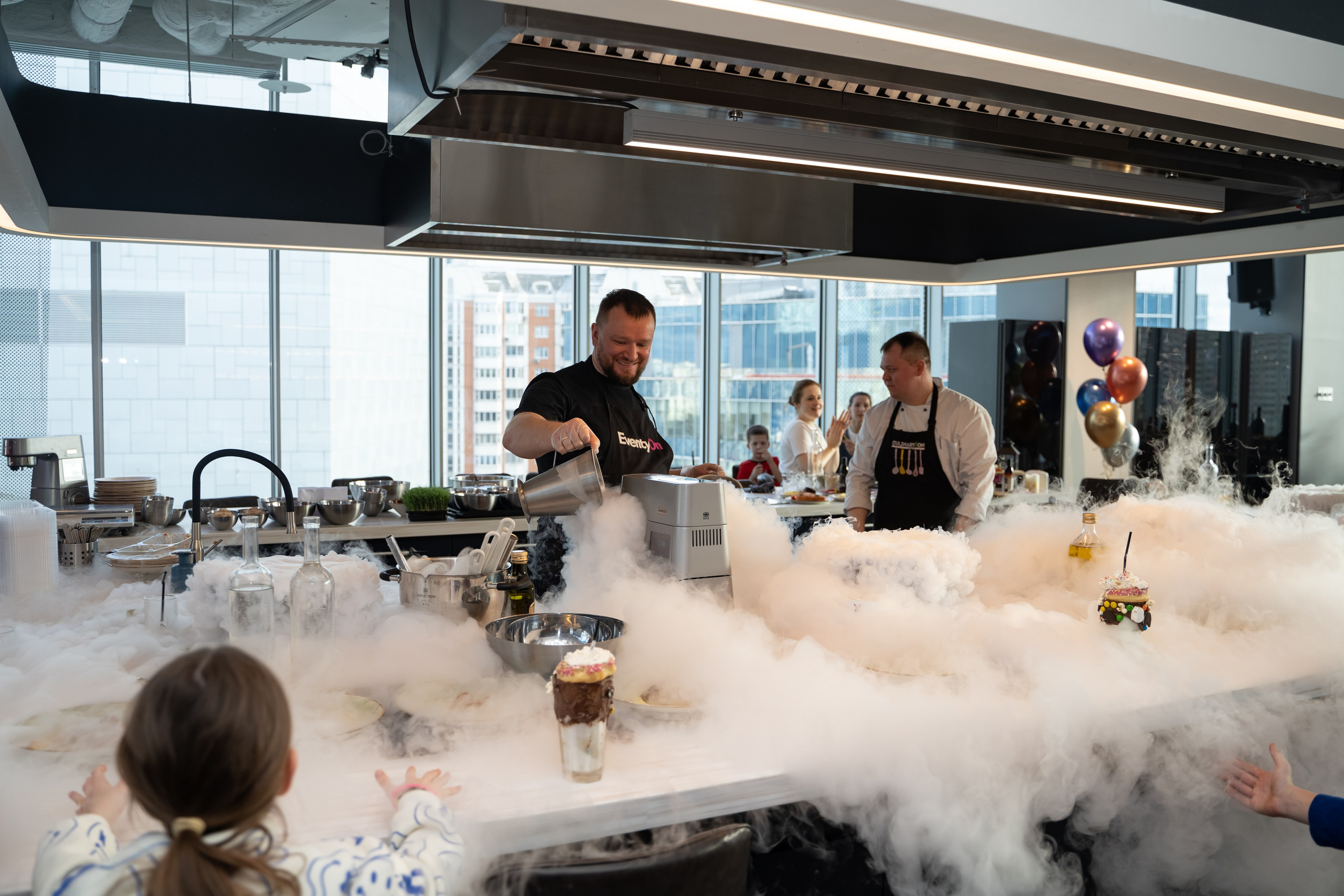 День Рождения в кулинарной студии. Фотограф в Одинцово, Москве