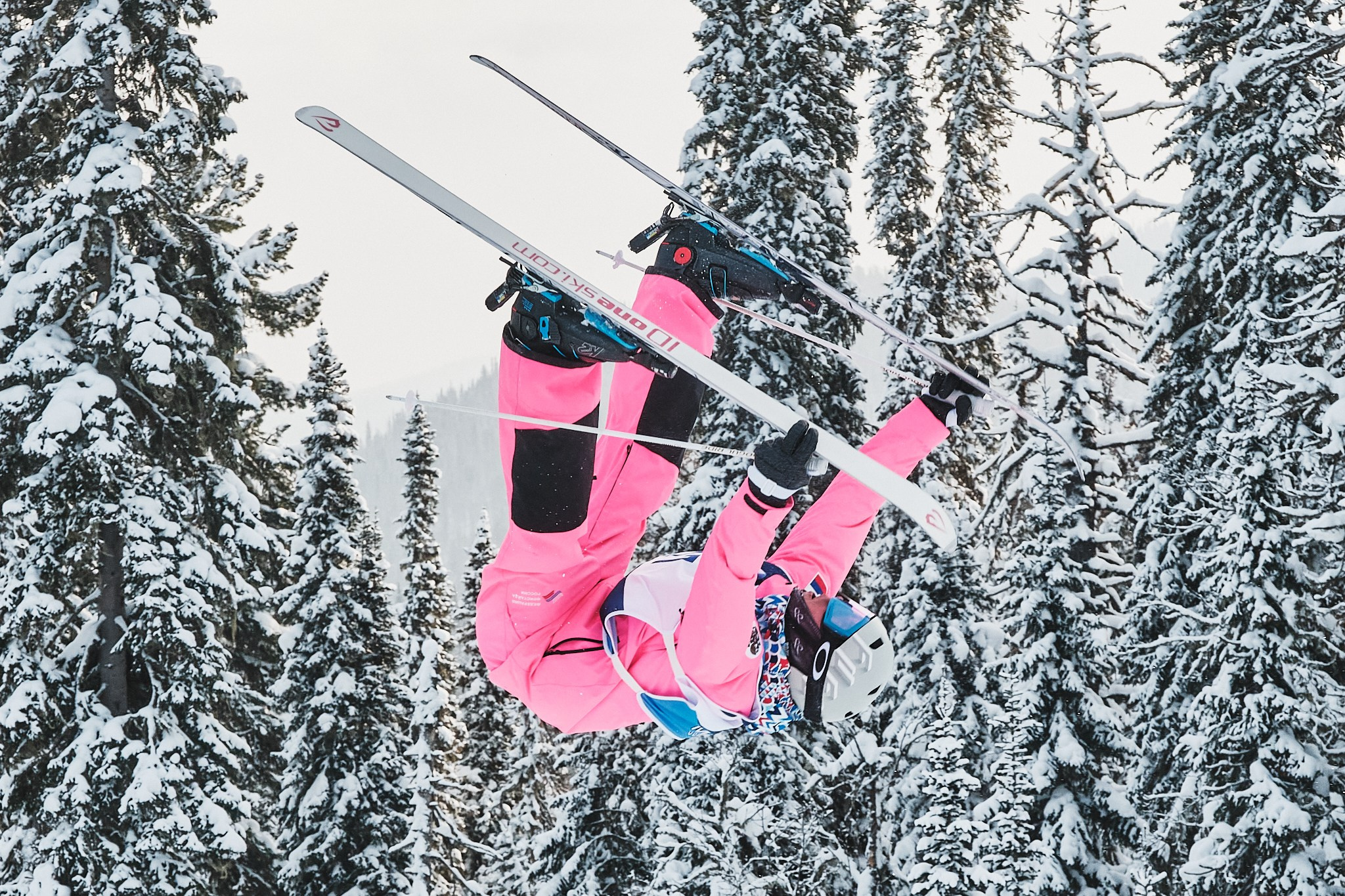 Фотосъемка соревнований по лыжному фристайлу