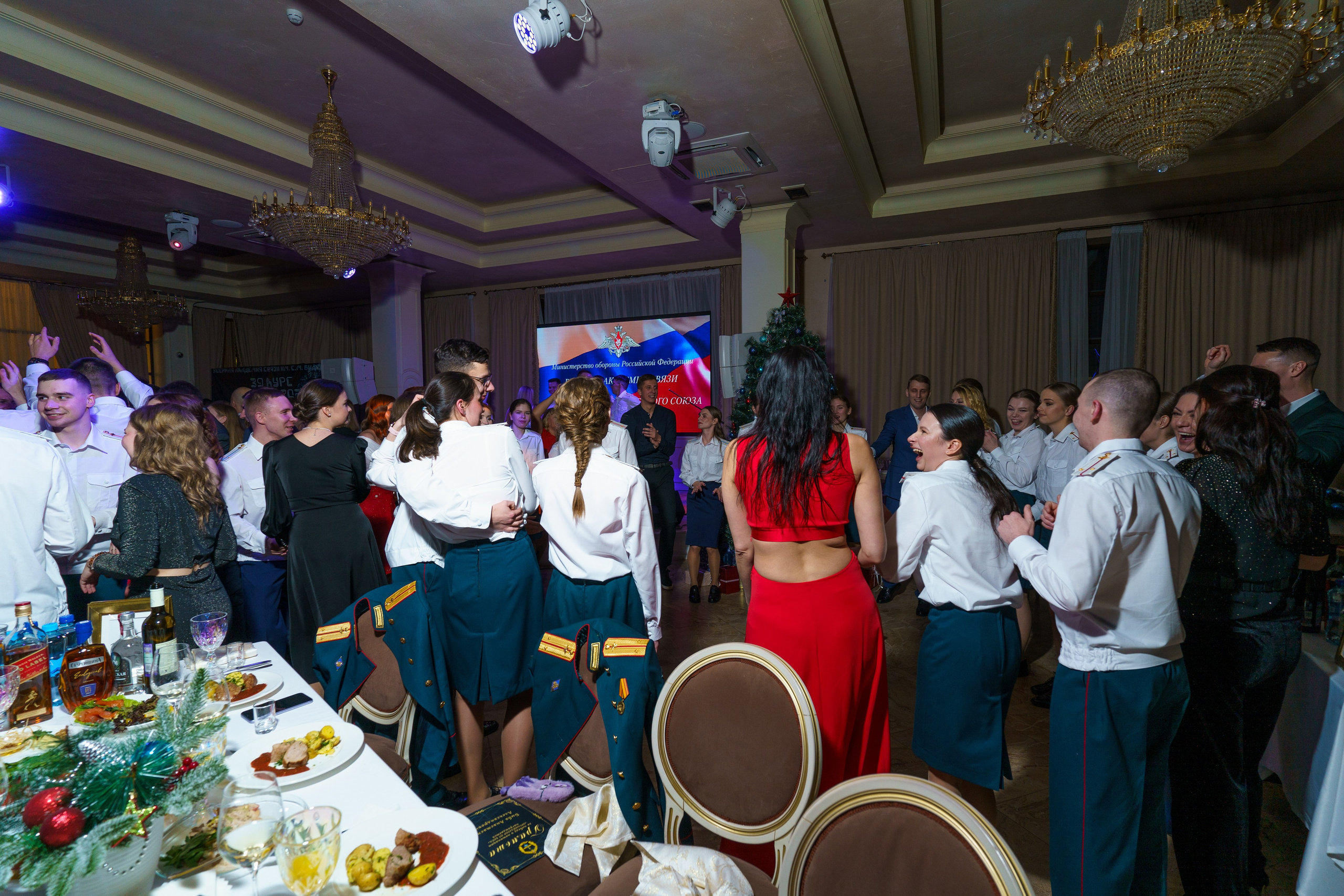 Фотосъемка выпуска военной академии и вручение дипломов