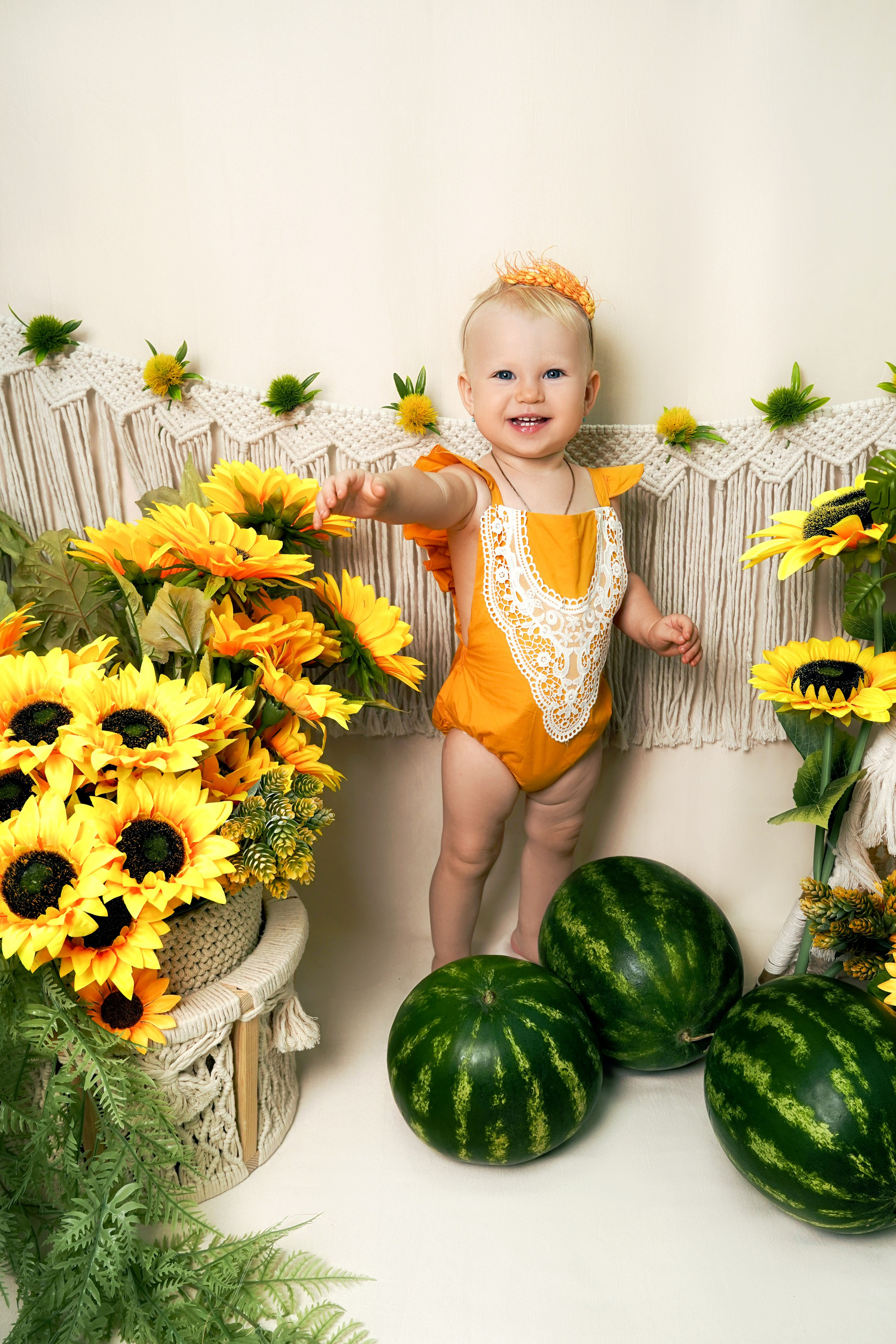 Фотопроект АРБУЗИКИ. Фотограф новорожденных, детей до года и беременных в Симферополе