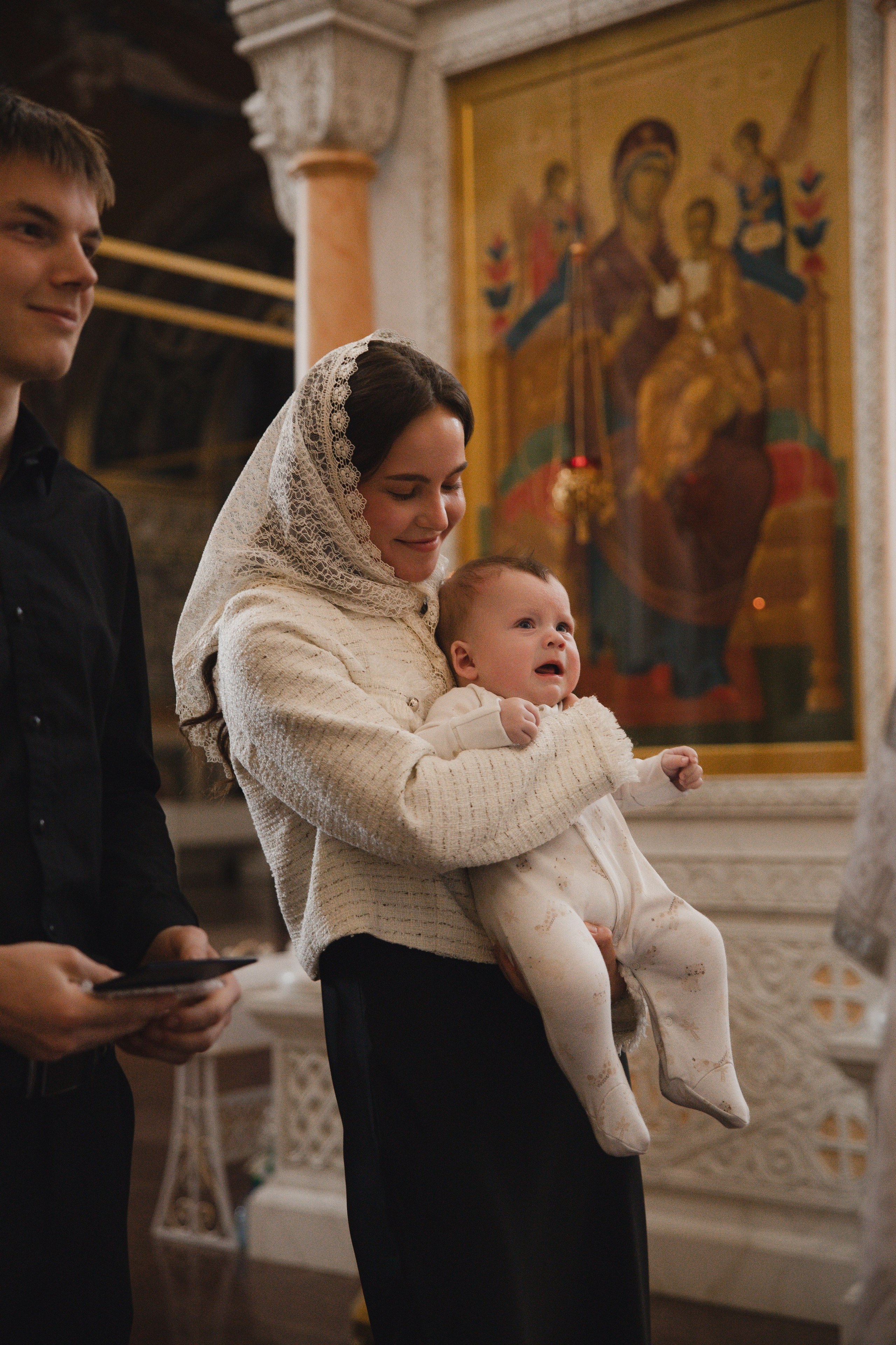 Крещение Кирюши. Фотограф Ломакина Анастасия