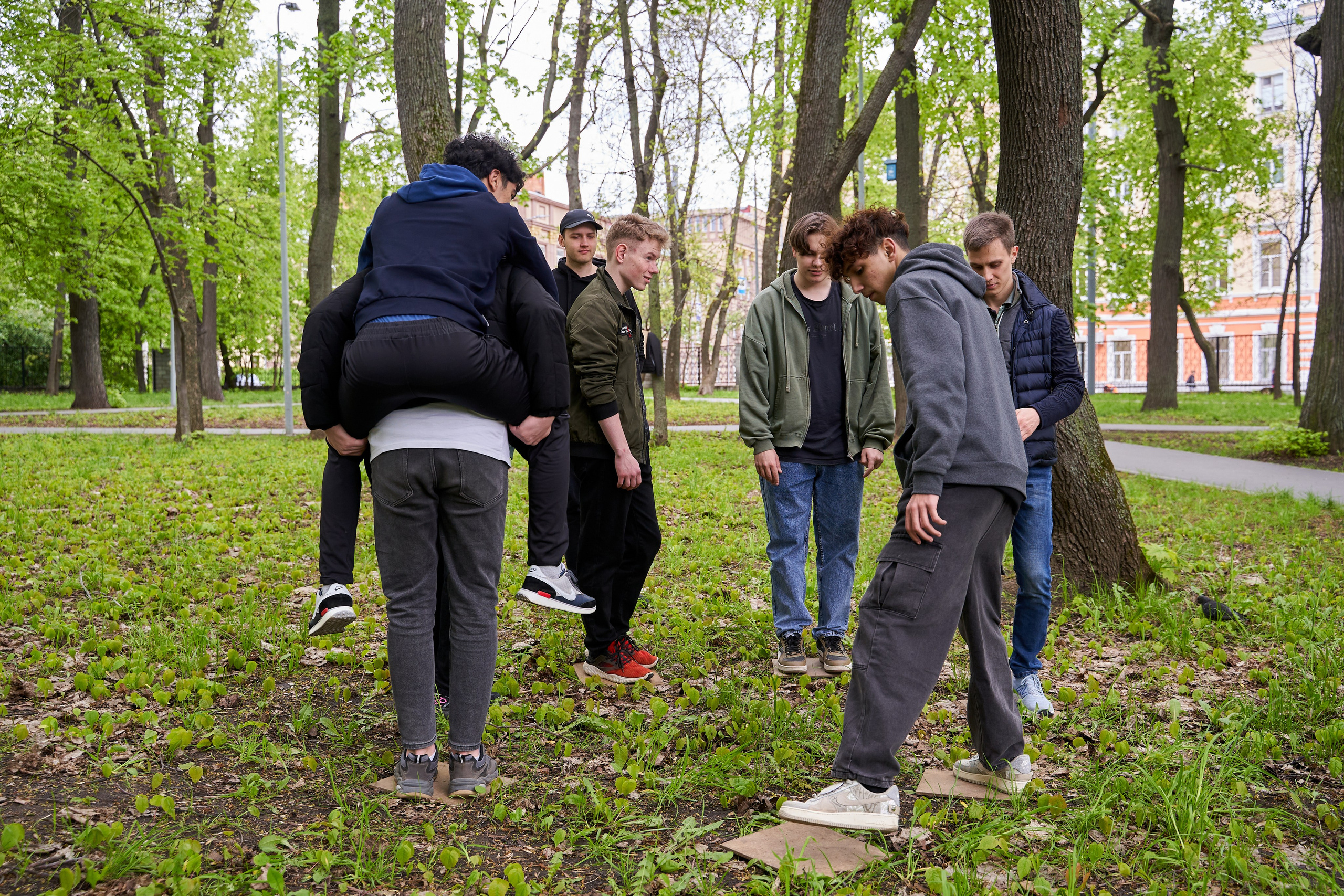 Городской квест в рамках регионального фестиваля «Учись без границ». Репортажный фотограф Вилянов Евгений. Нижний Новгород