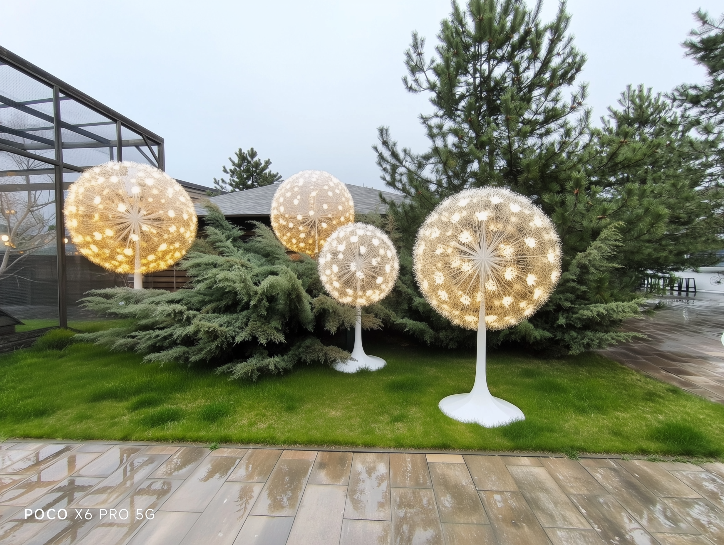 Разработка оформления Графского парка для LAZAR DECOR. Главная