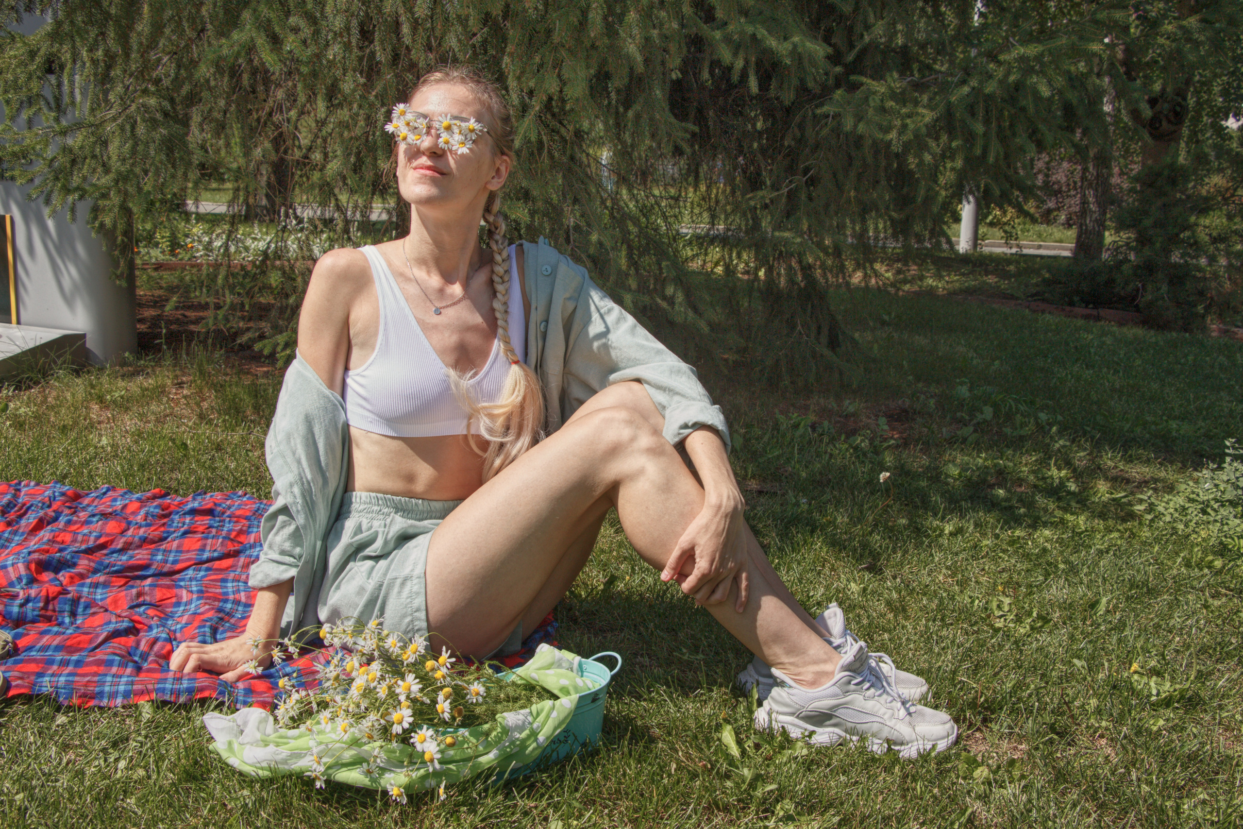 Ромашковое настроение Анастасии…. Творческая, семейная Фотосъемка ДоброДарова Елена Омск