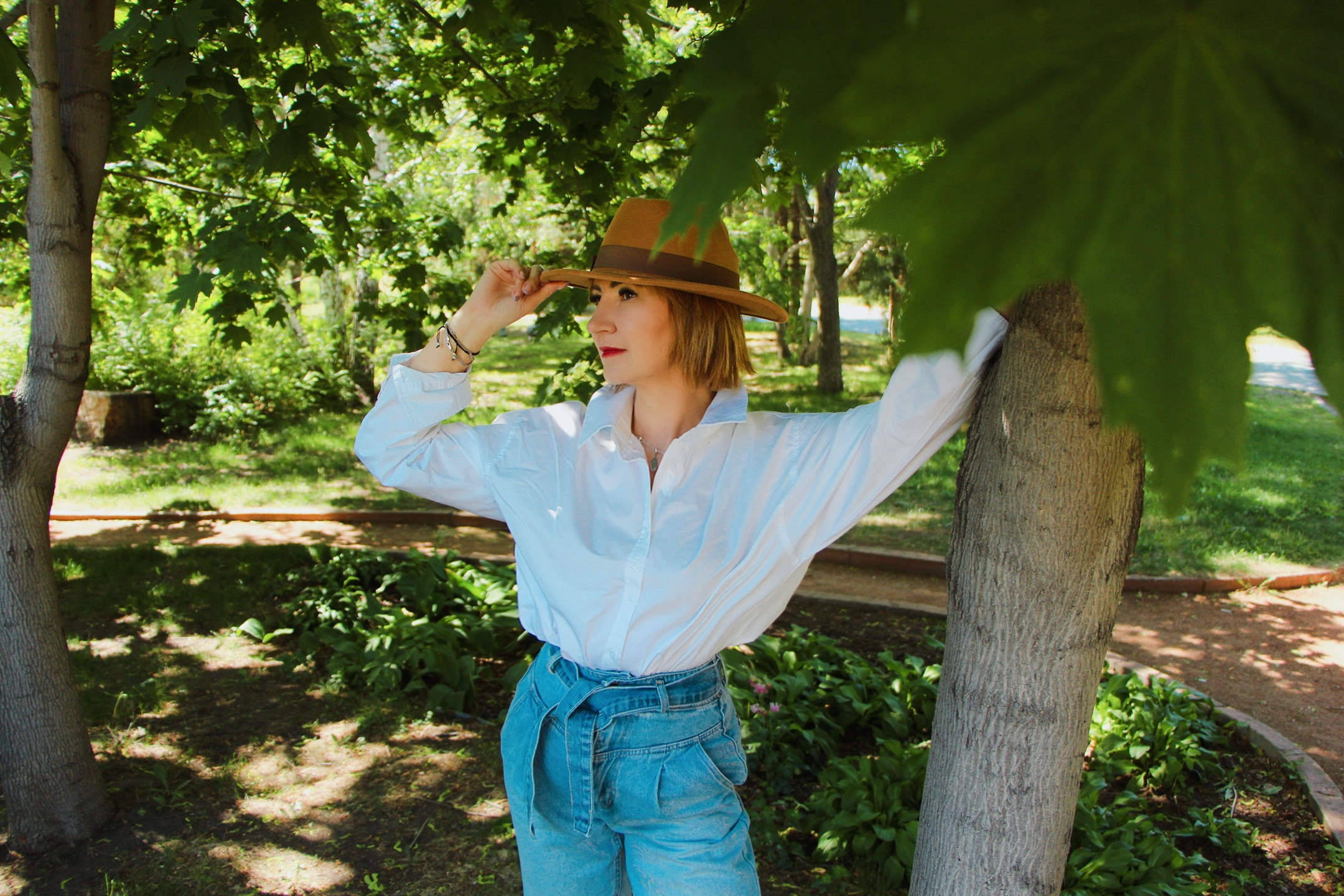 Сияющая Лариса в парке…. Творческая, семейная Фотосъемка ДоброДарова Елена Омск
