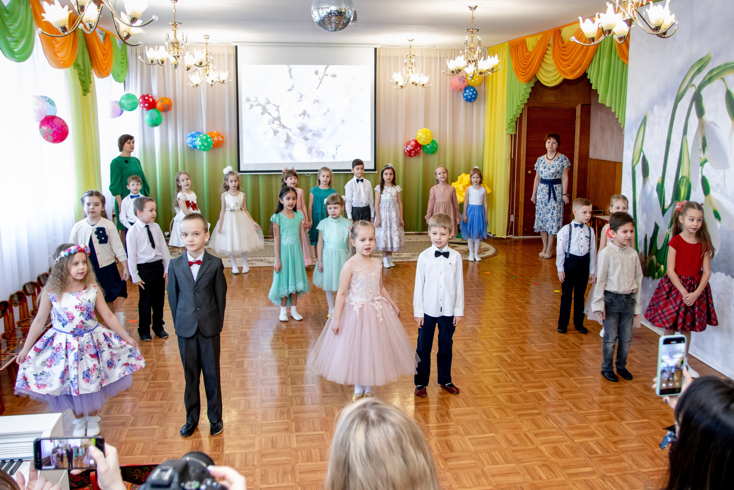 Съемки утренников. Выпускные альбомы в Обнинске