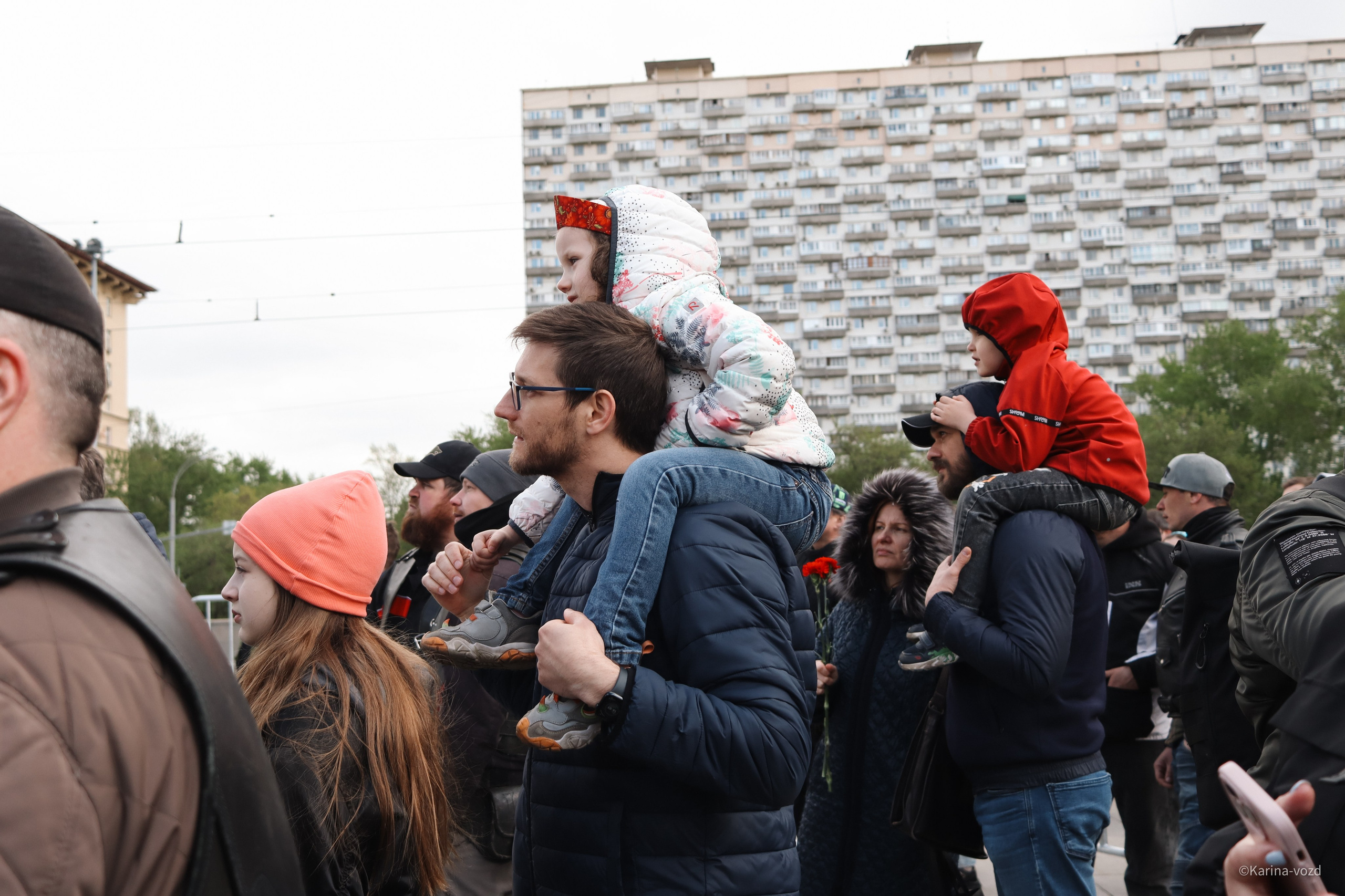 Открытие мотосезона 2025 «Ночные Волки"/ Москва. Репортажный фотограф в Москве и Зеленограде Karina-vozd