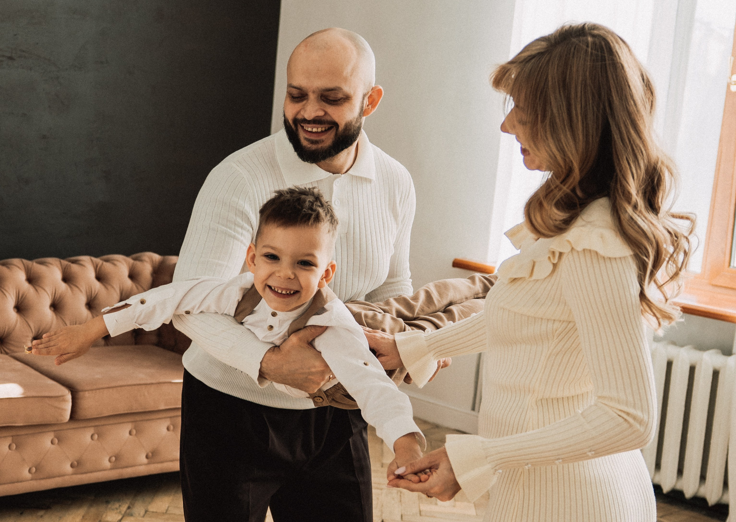 Семейная фотосессия в Санкт-Петербурге. Фотосессия беременности. Федосова Елизавета - фотограф СПБ