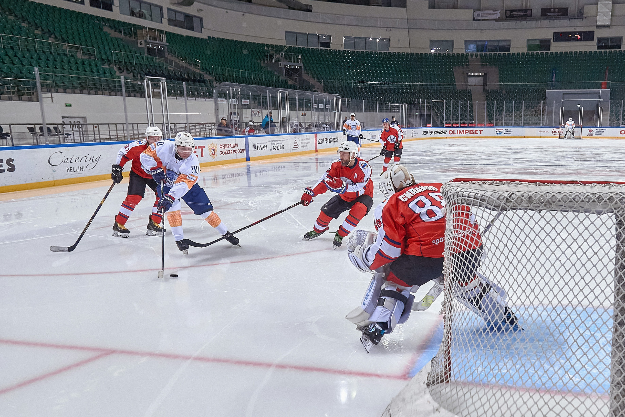 Платинум Арена — Хоккей — РусГидро. Фотограф Яковлев Роман — Красноярск