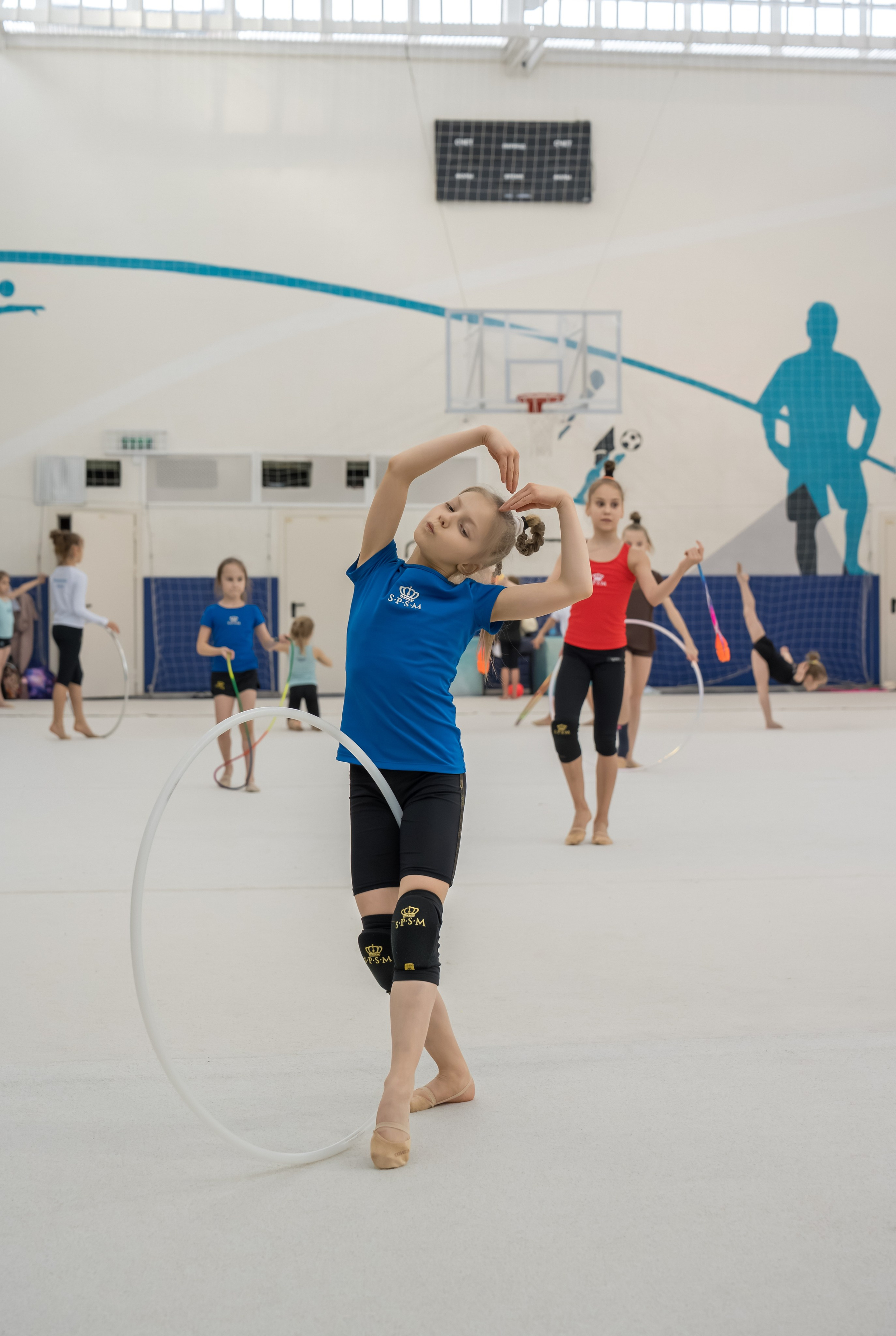 Тренировочный процесс. Художественная гимнастика. Фотограф в Москве