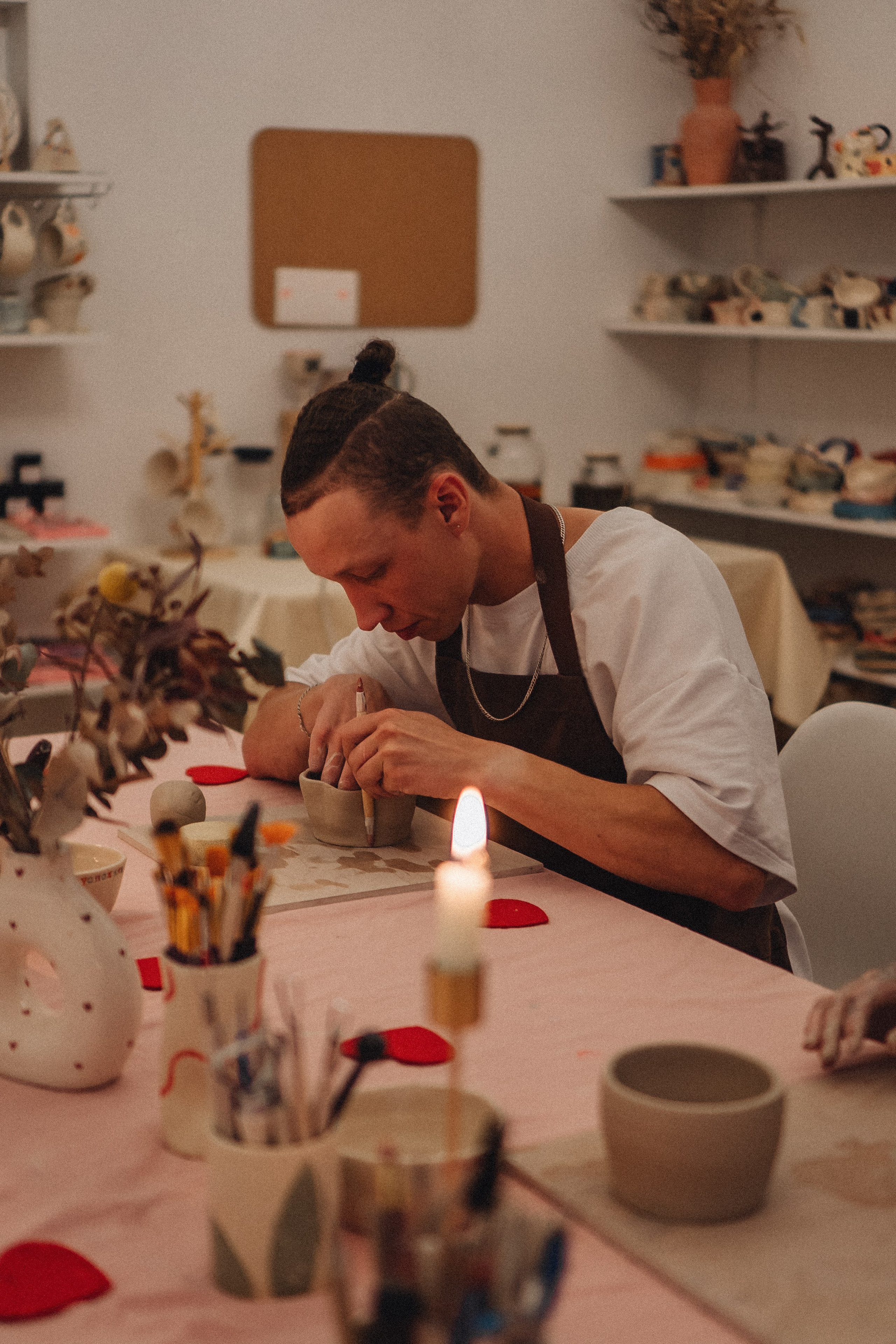 СВИДАНИЕ В ГОНЧАРНОЙ МАСТЕРСКОЙ. Профессиональный фотограф, Санкт-Петербург — Виктория Богомолова