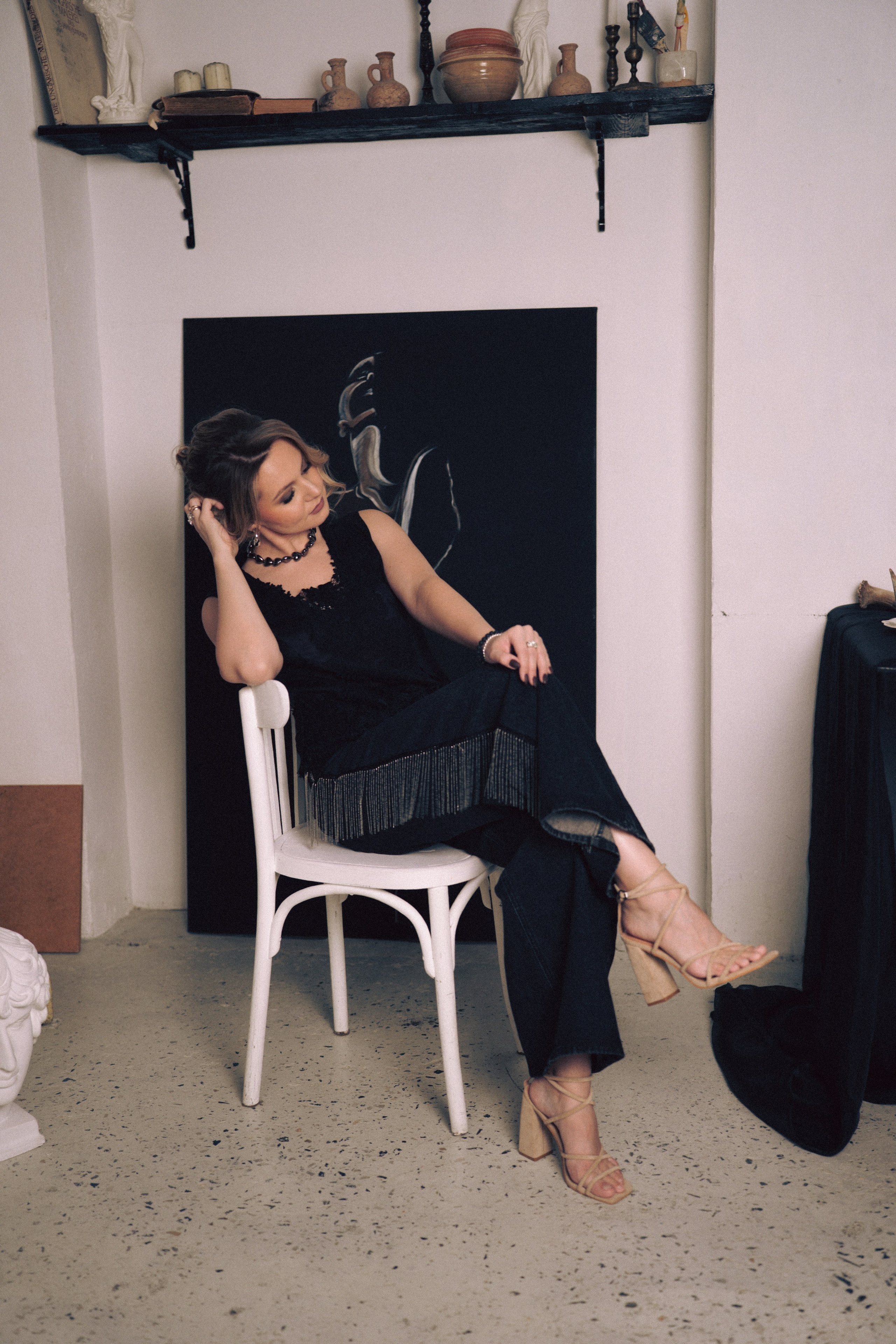 НОВОГОДНЯЯ ФОТОСЕСИИЯ В СТУДИИ ДЛЯ ДЕВУШКИ И ПРОГУЛКА ПО ЧЕРНЫШЕВСКОЙ. Профессиональный фотограф, Санкт-Петербург — Виктория Богомолова