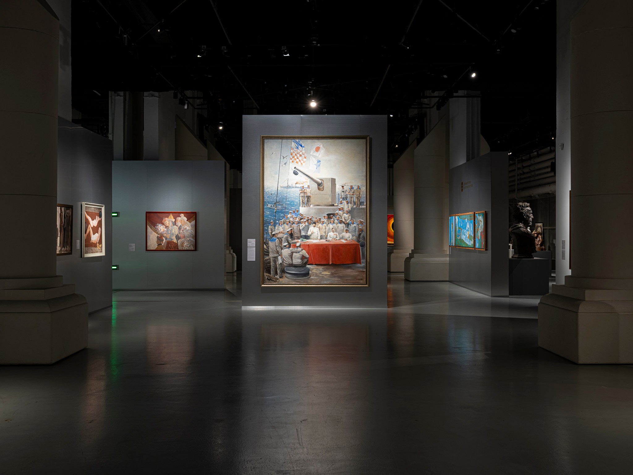 Выставка «200 лет. Юбилейная выставка Университета имени Строганова», архитектор Юлия Наполова PC_Culture. Фотограф Василий Буланов