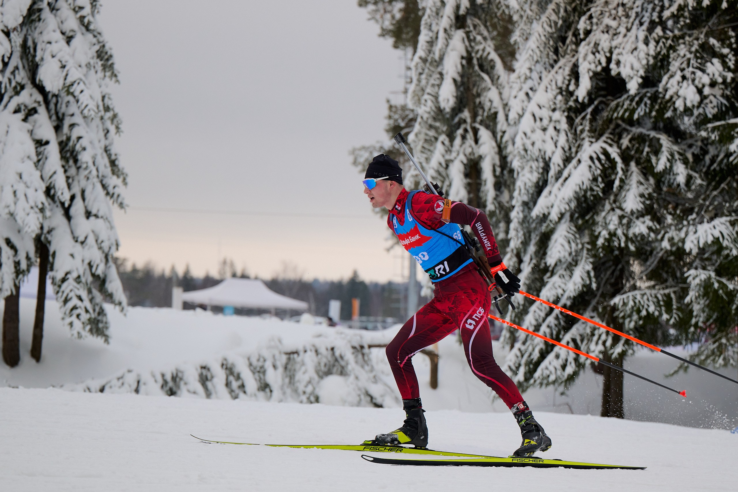 Биатлон. Чемпионат России — 2024/2025, 3-й этап, Ижевск. Ижевская винтовка. Спортивный репортажный фотограф в Ижевске Сергей Мерзляков
