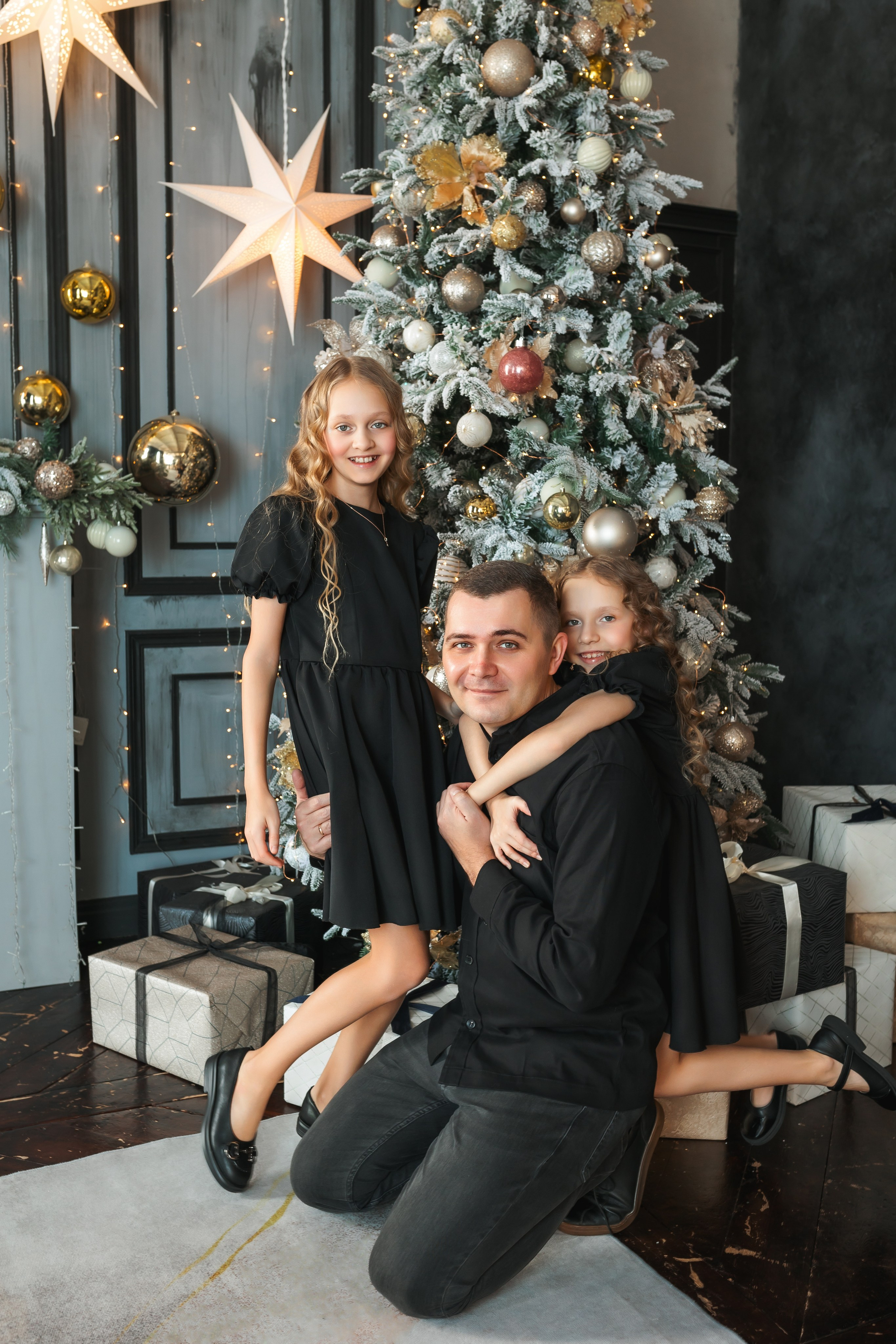 Семейная новогодняя фотосессия в Хабаровске. Свадебный фотограф в Хабаровске
