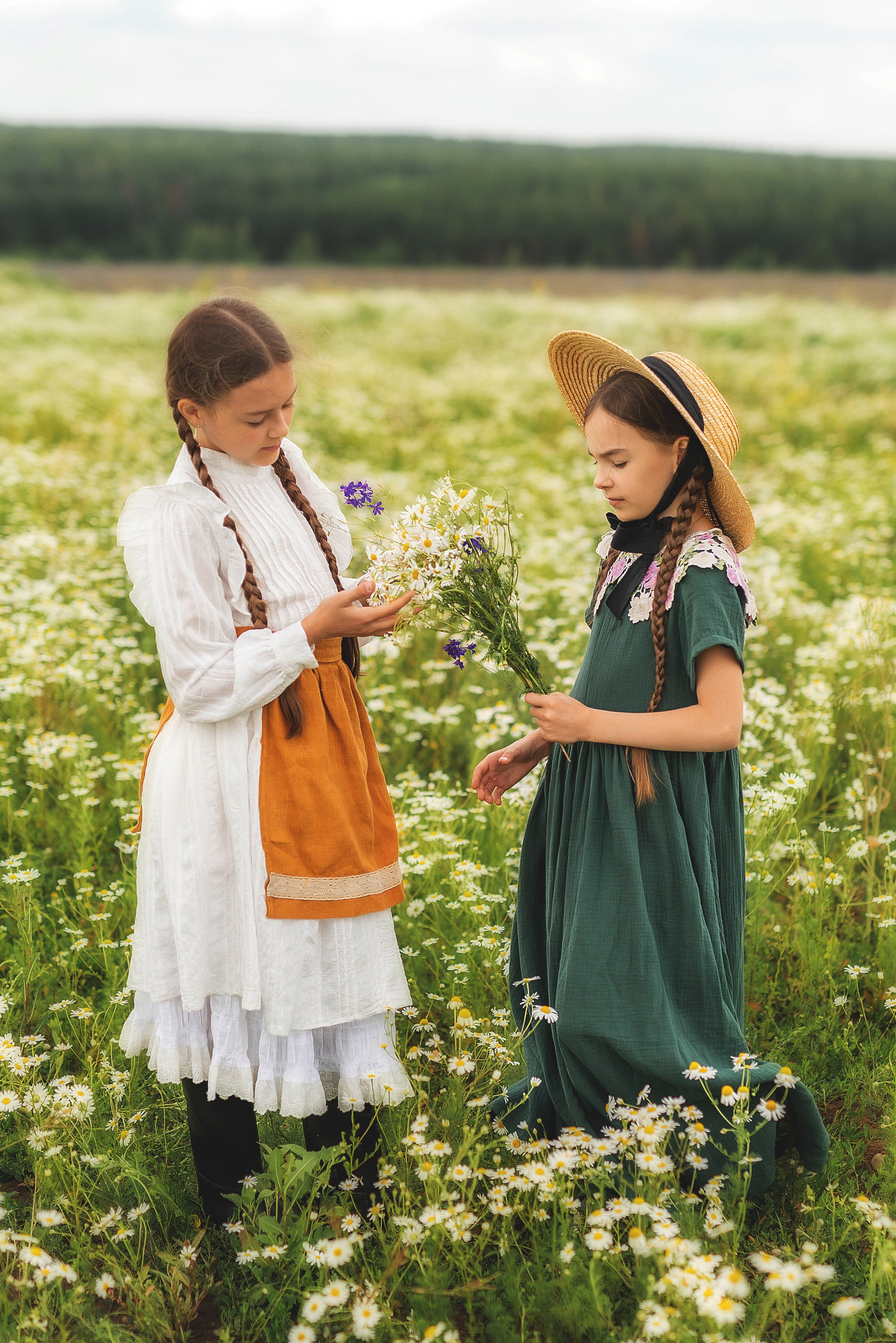 Фотосессия в ромашках. Семейный, детский фотограф в Воронеже Анна Никитина
