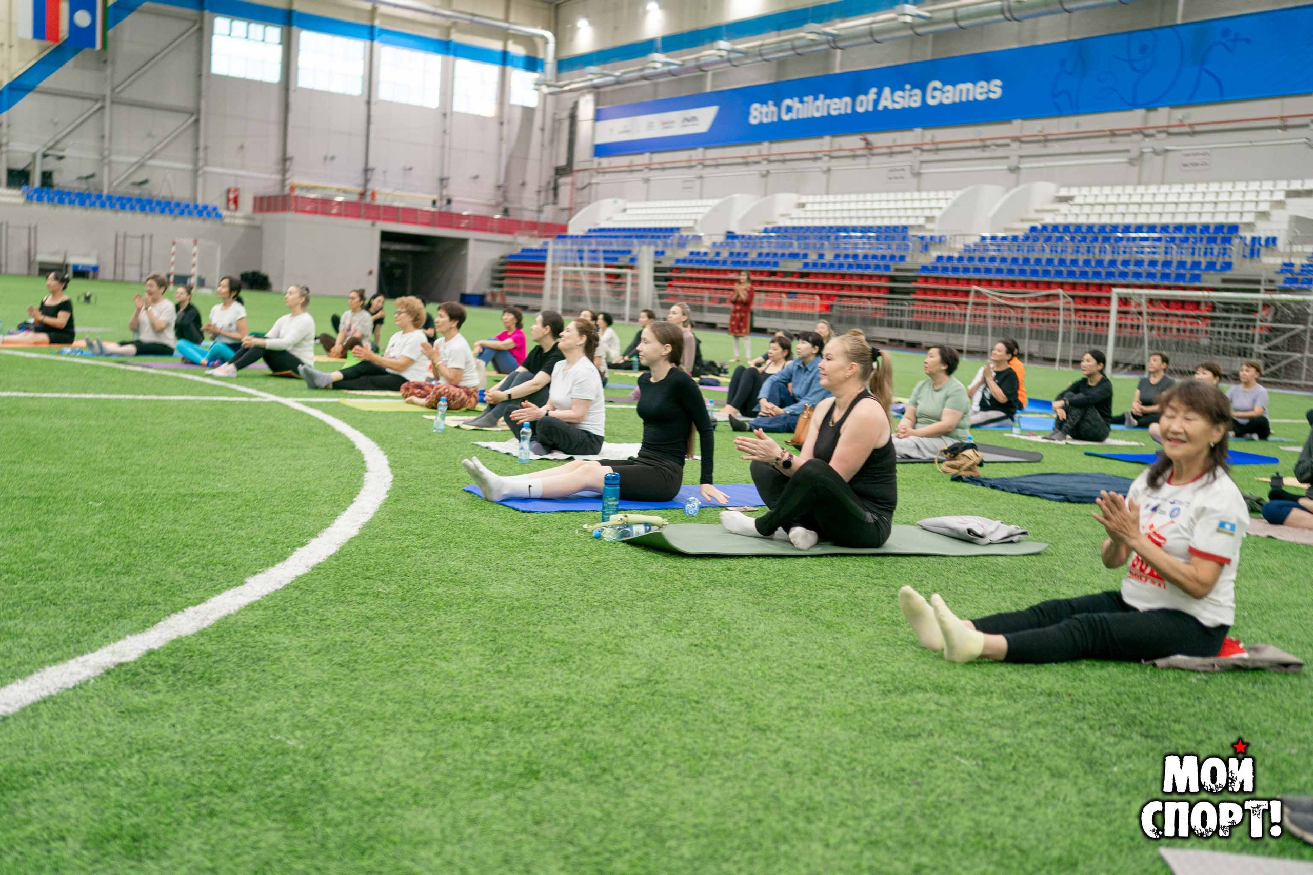 XI Международный день йоги. Студия «Мой Спорт!» — все о спорте в Якутии