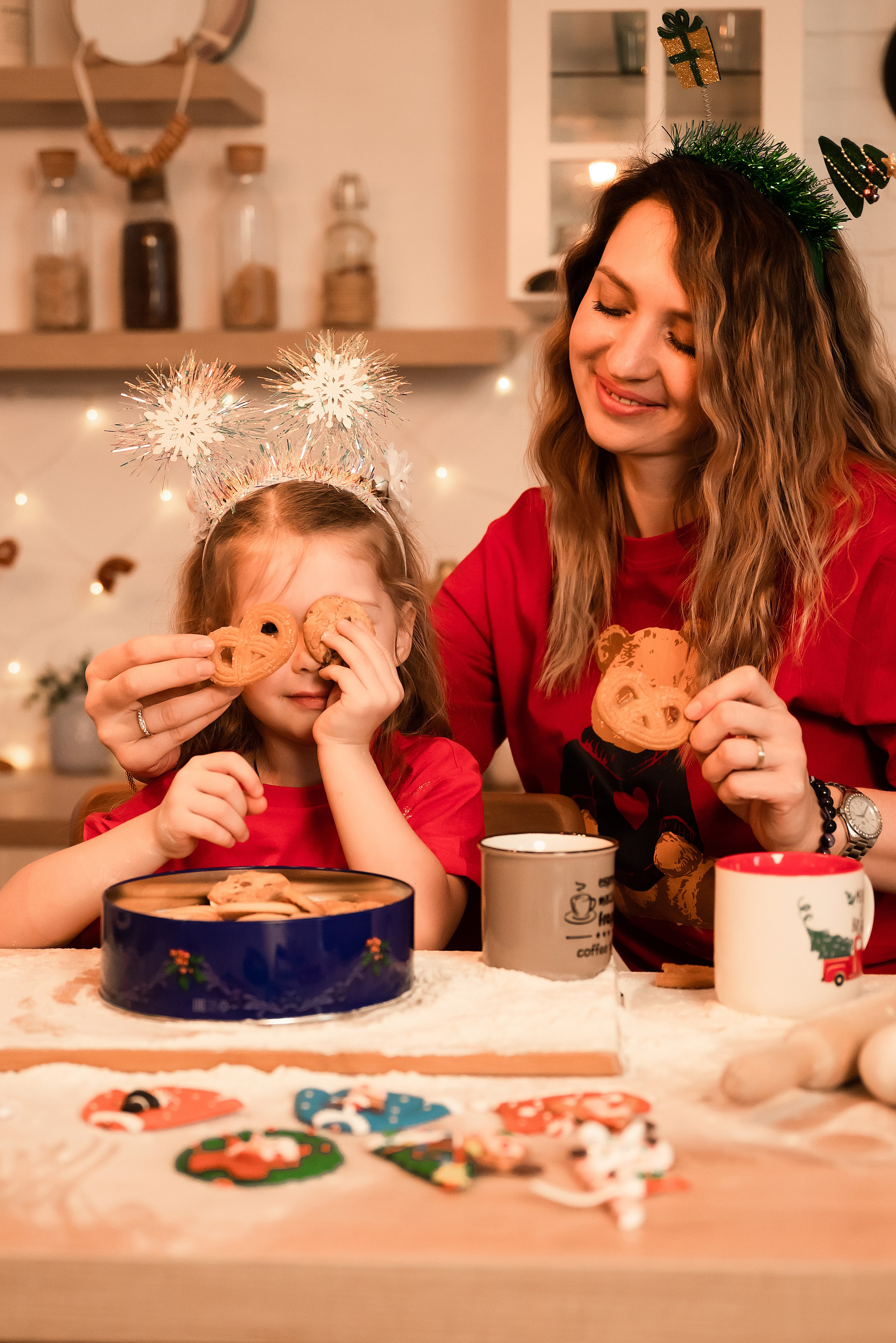 Новогодняя фотосессия в студии Location. Фотограф Ксения Огородова портфолио