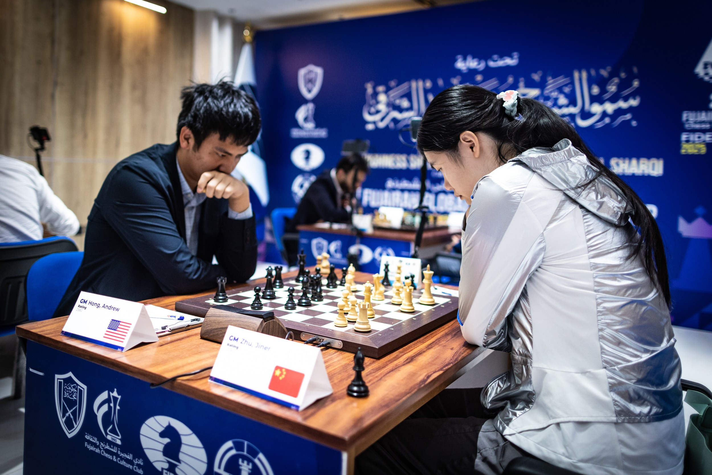 2025.08.29 1st. FUJAIRAH GLOBAL Chess Championship — Round6. Фотограф Анна Штурман (репортажная съёмка любых событий и мероприятий) Anna Shtourman photographer