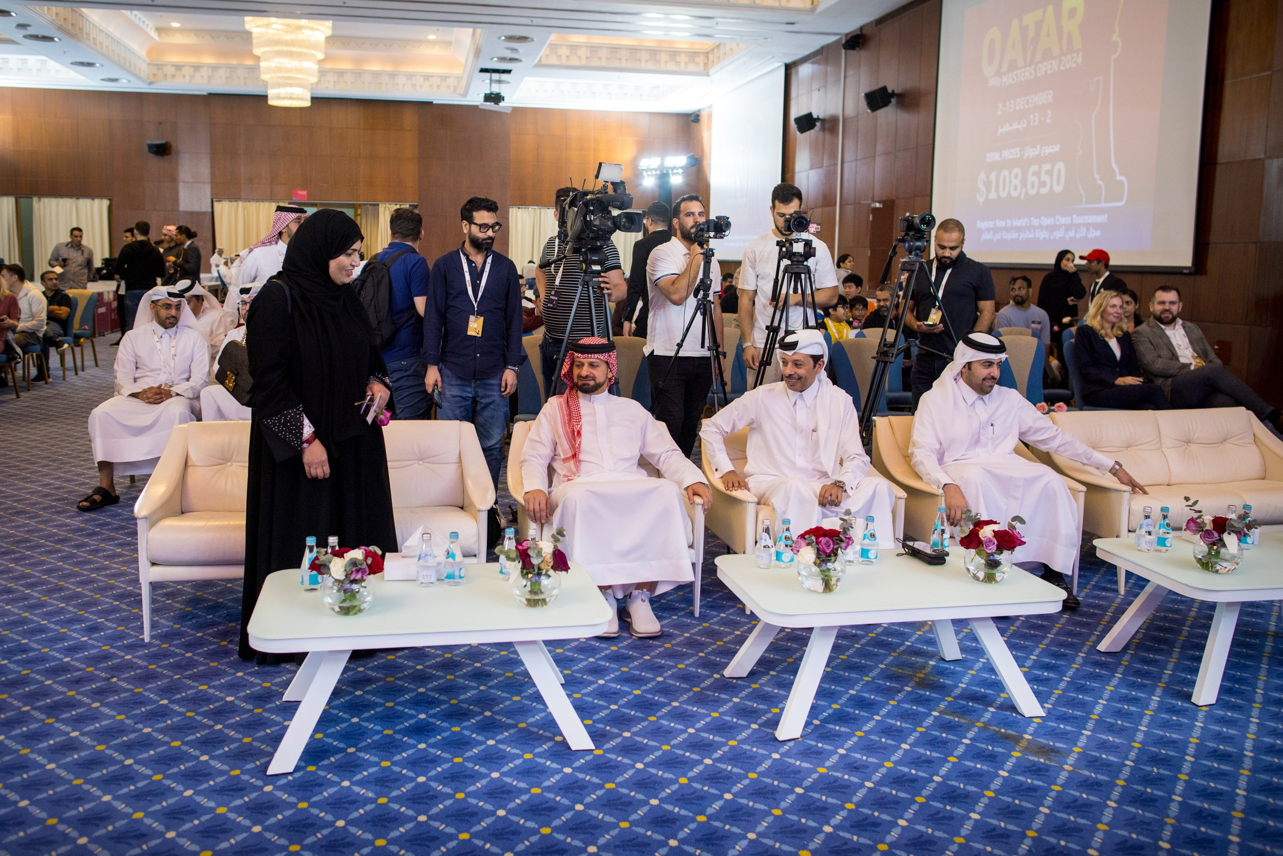 2024.12.12 Qatar Masters Open 2024 — Closing Ceremony. Фотограф Анна Штурман (репортажная съёмка любых событий и мероприятий) Anna Shtourman photographer