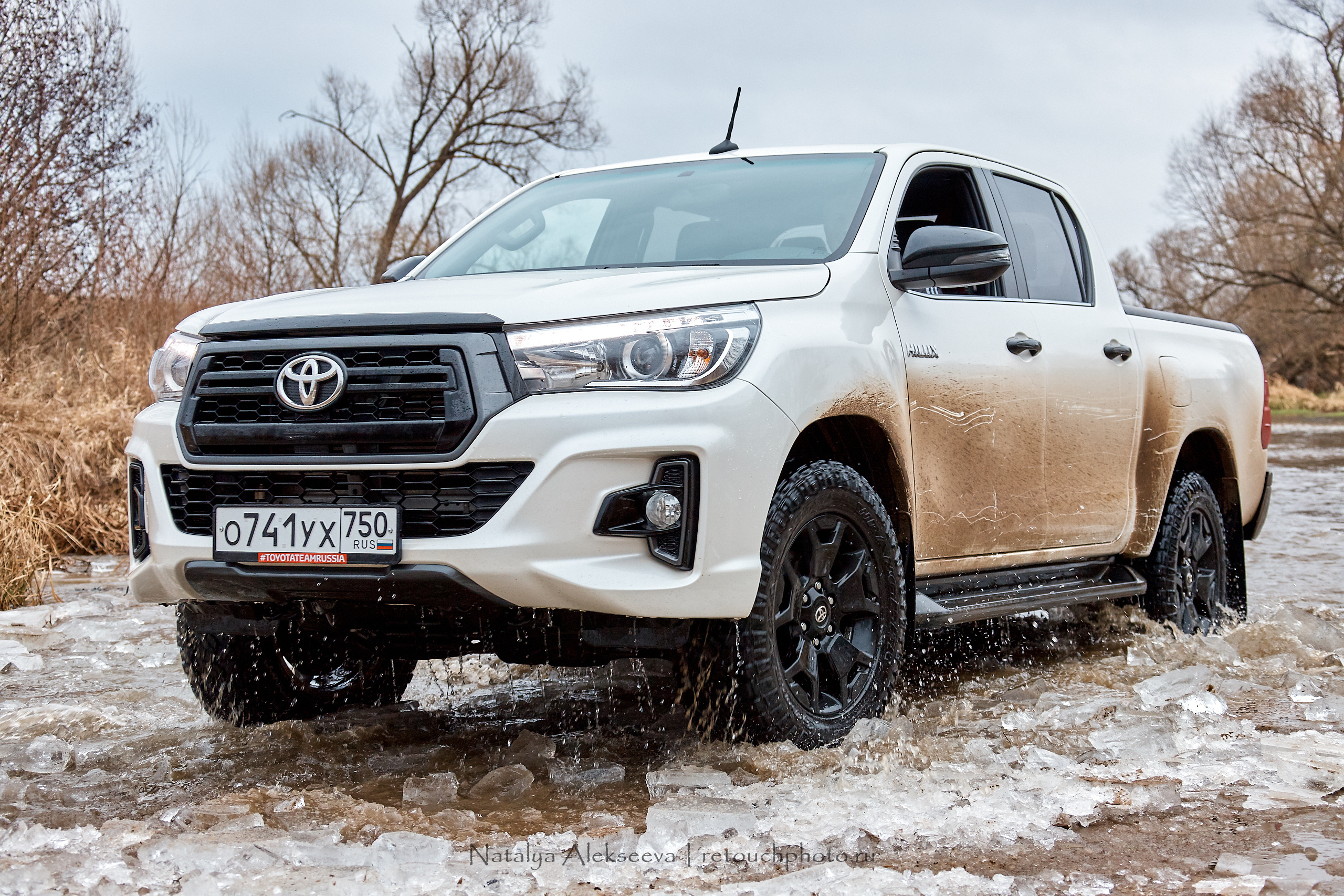 Внедорожный тест-драйв Toyota Hilux и Toyota Fortuner | 12'2019. Репортажный фотограф и ретушер в Москве Наталья Алексеева