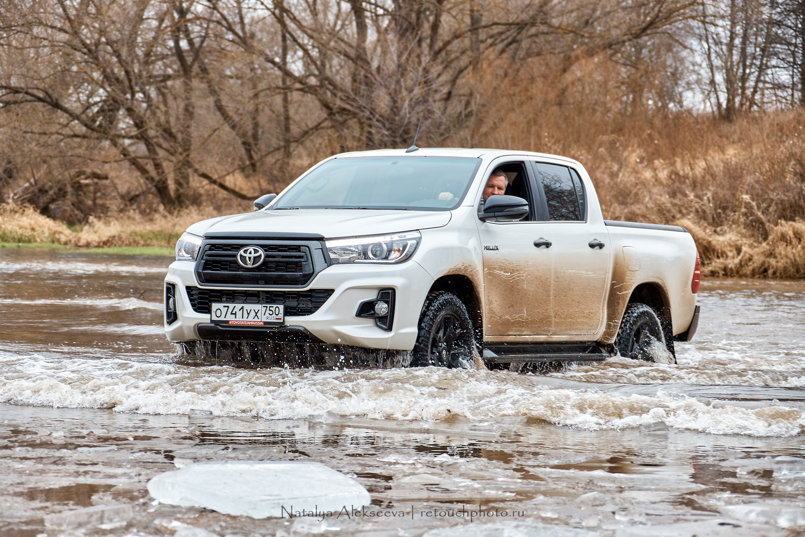 Внедорожный тест-драйв Toyota Hilux и Toyota Fortuner | 12'2019. Репортажный фотограф и ретушер в Москве Наталья Алексеева