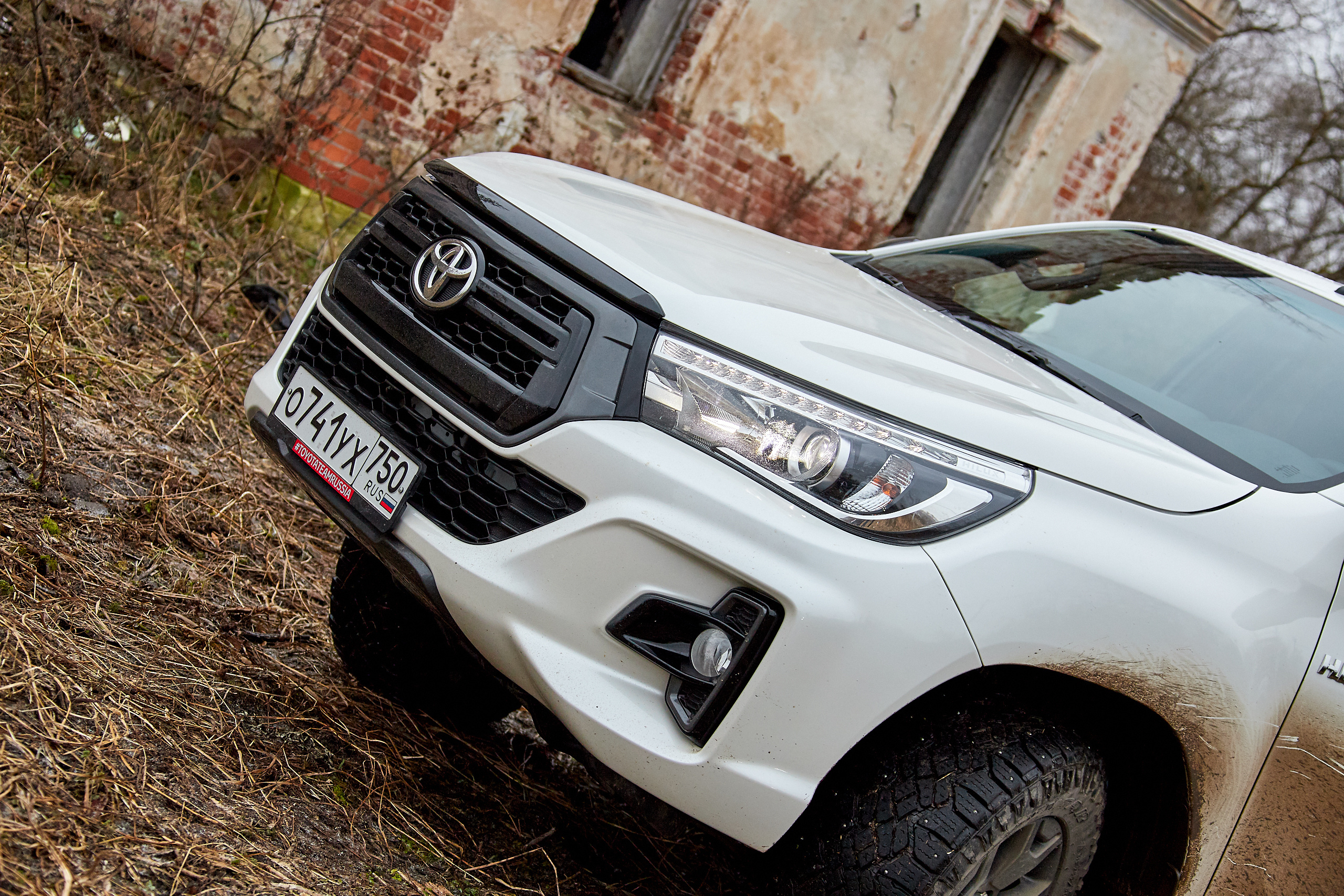 Внедорожный тест-драйв Toyota Hilux и Toyota Fortuner | 12'2019. Репортажный фотограф и ретушер в Москве Наталья Алексеева