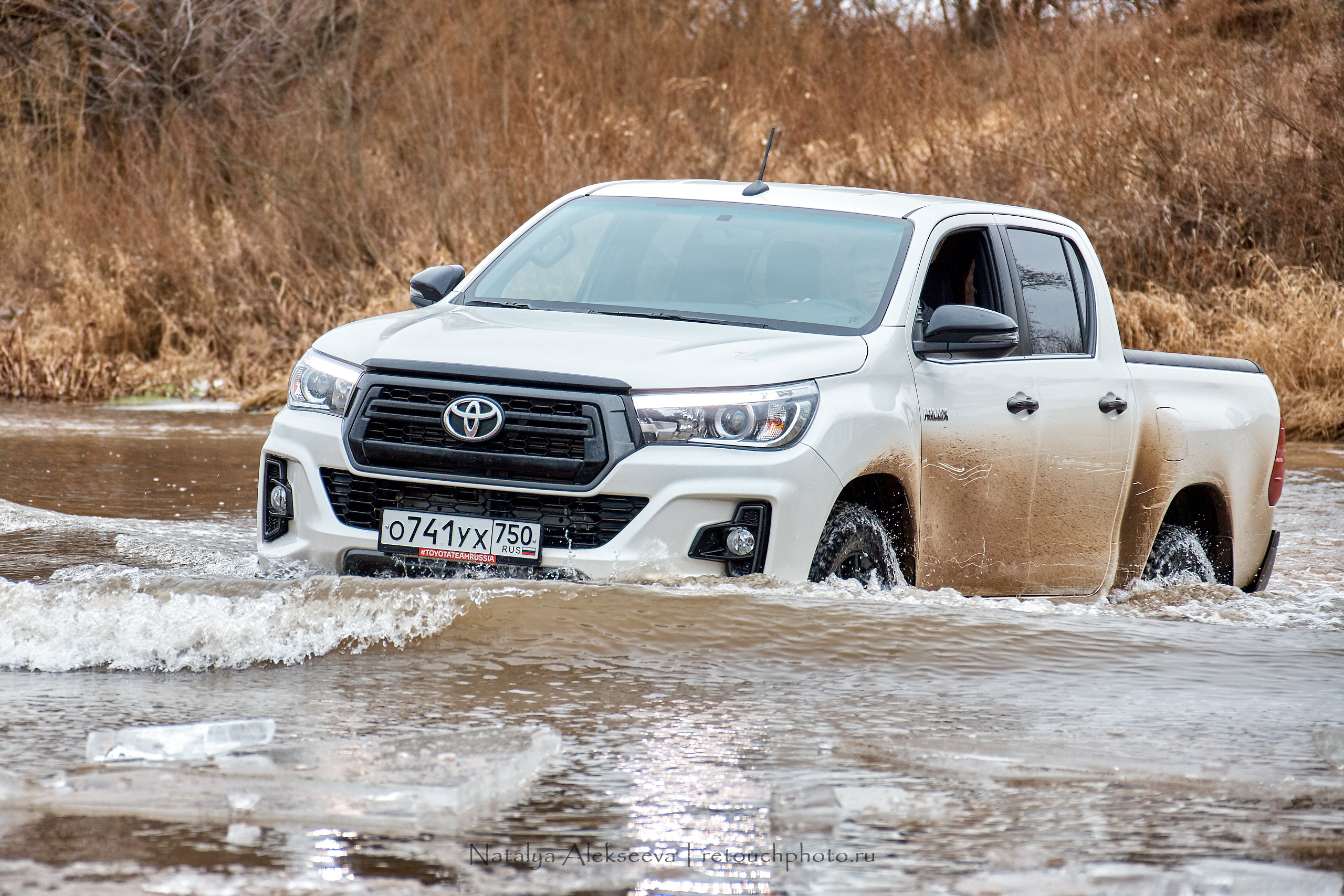 Внедорожный тест-драйв Toyota Hilux и Toyota Fortuner | 12'2019. Репортажный фотограф и ретушер в Москве Наталья Алексеева