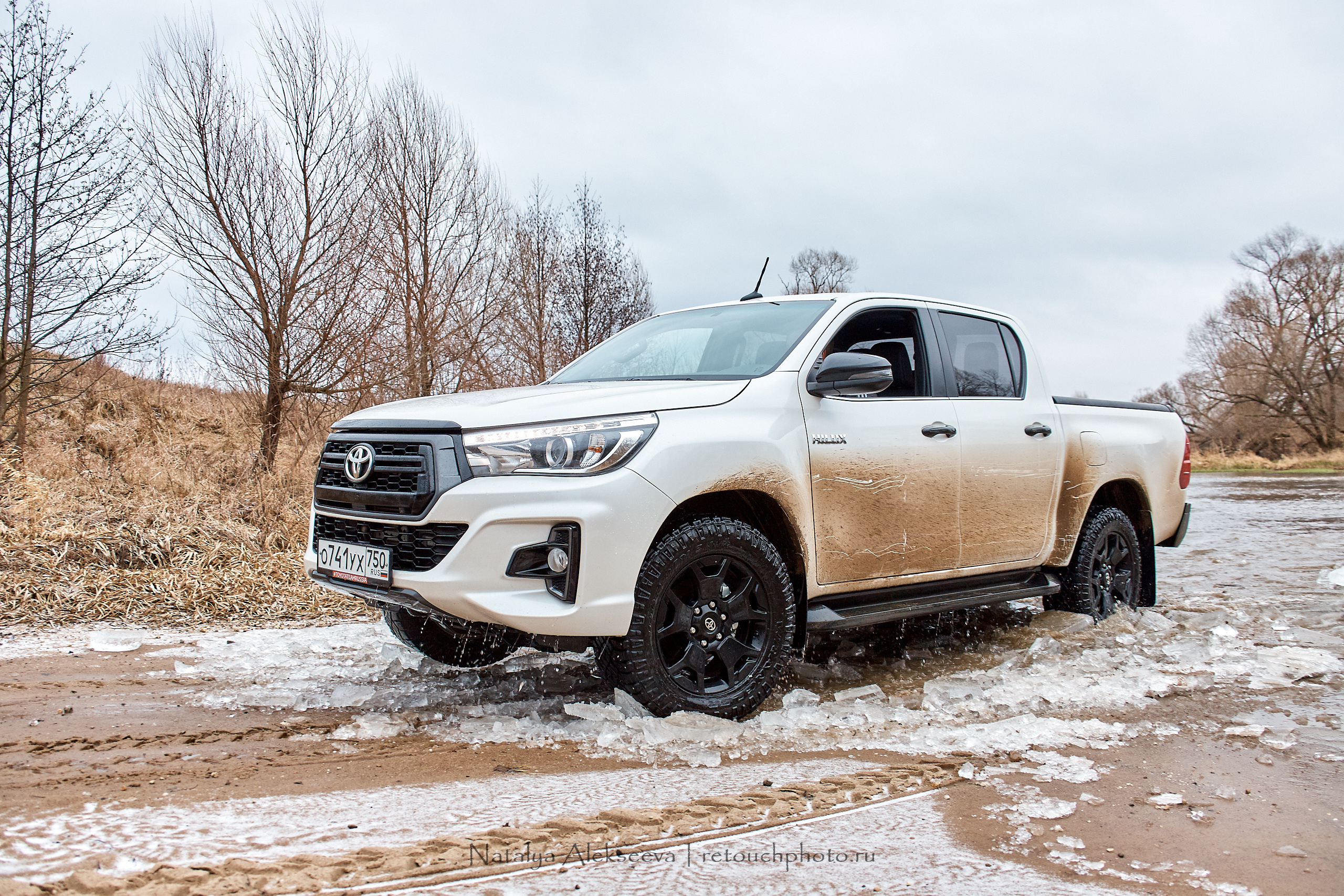 Внедорожный тест-драйв Toyota Hilux и Toyota Fortuner | 12'2019. Репортажный фотограф и ретушер в Москве Наталья Алексеева