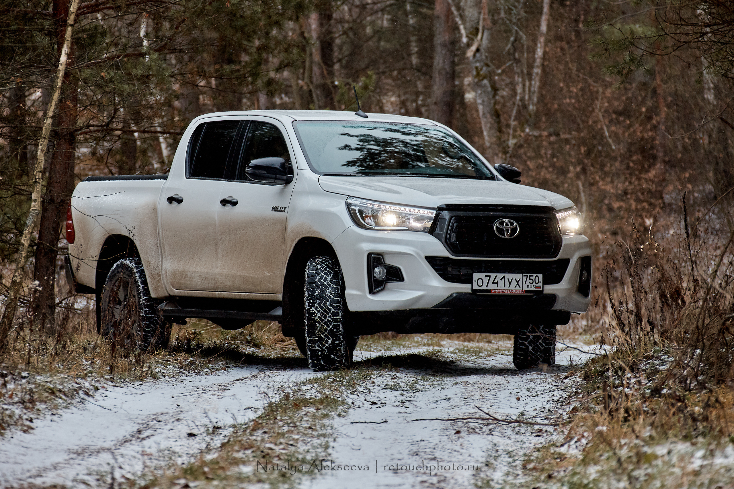 Внедорожный тест-драйв Toyota Hilux и Toyota Fortuner | 12'2019. Репортажный фотограф и ретушер в Москве Наталья Алексеева