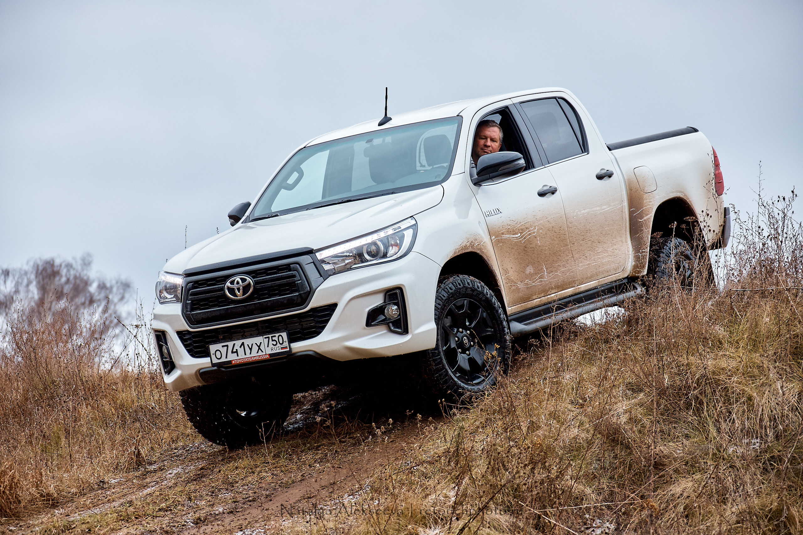 Внедорожный тест-драйв Toyota Hilux и Toyota Fortuner | 12'2019. Репортажный фотограф и ретушер в Москве Наталья Алексеева