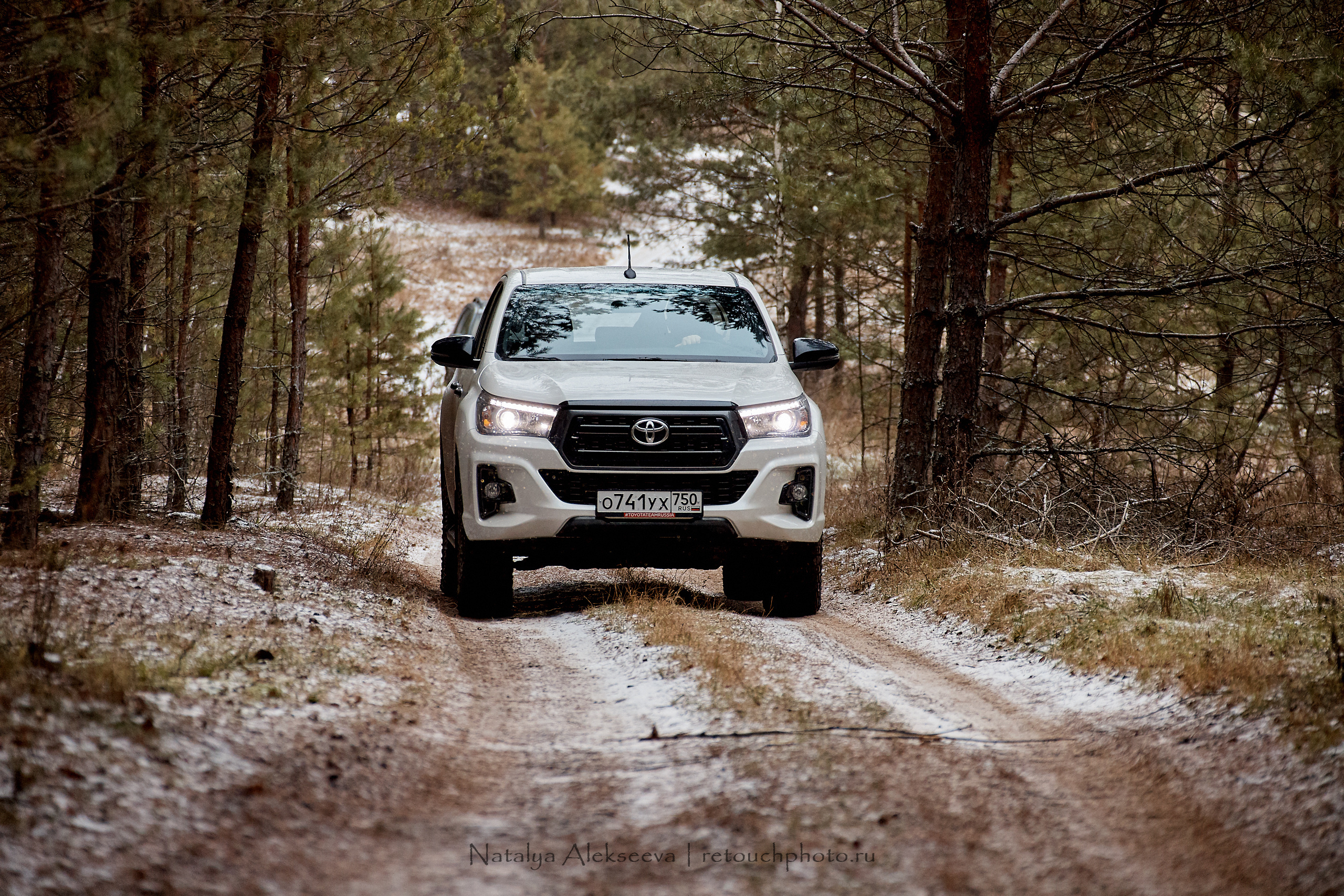 Внедорожный тест-драйв Toyota Hilux и Toyota Fortuner | 12'2019. Репортажный фотограф и ретушер в Москве Наталья Алексеева