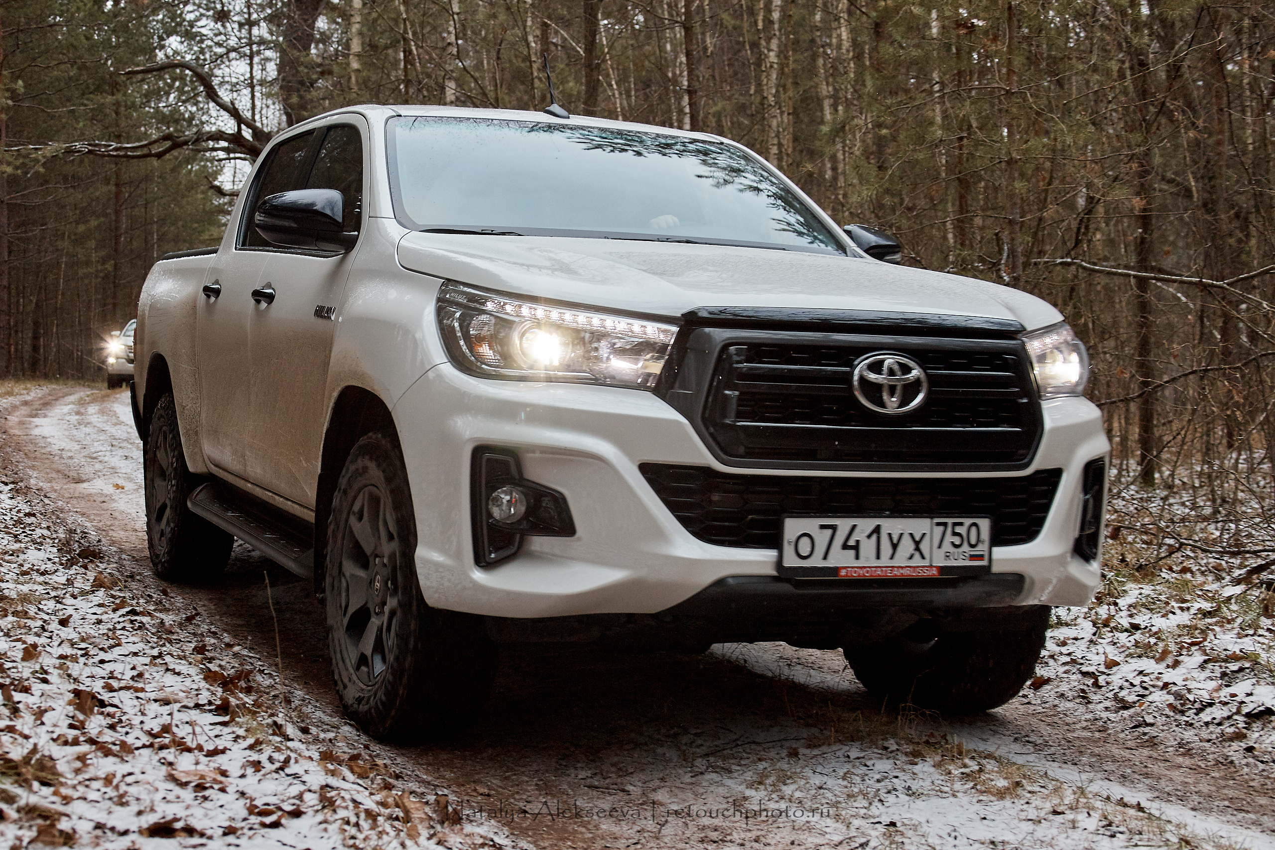 Внедорожный тест-драйв Toyota Hilux и Toyota Fortuner | 12'2019. Репортажный фотограф и ретушер в Москве Наталья Алексеева