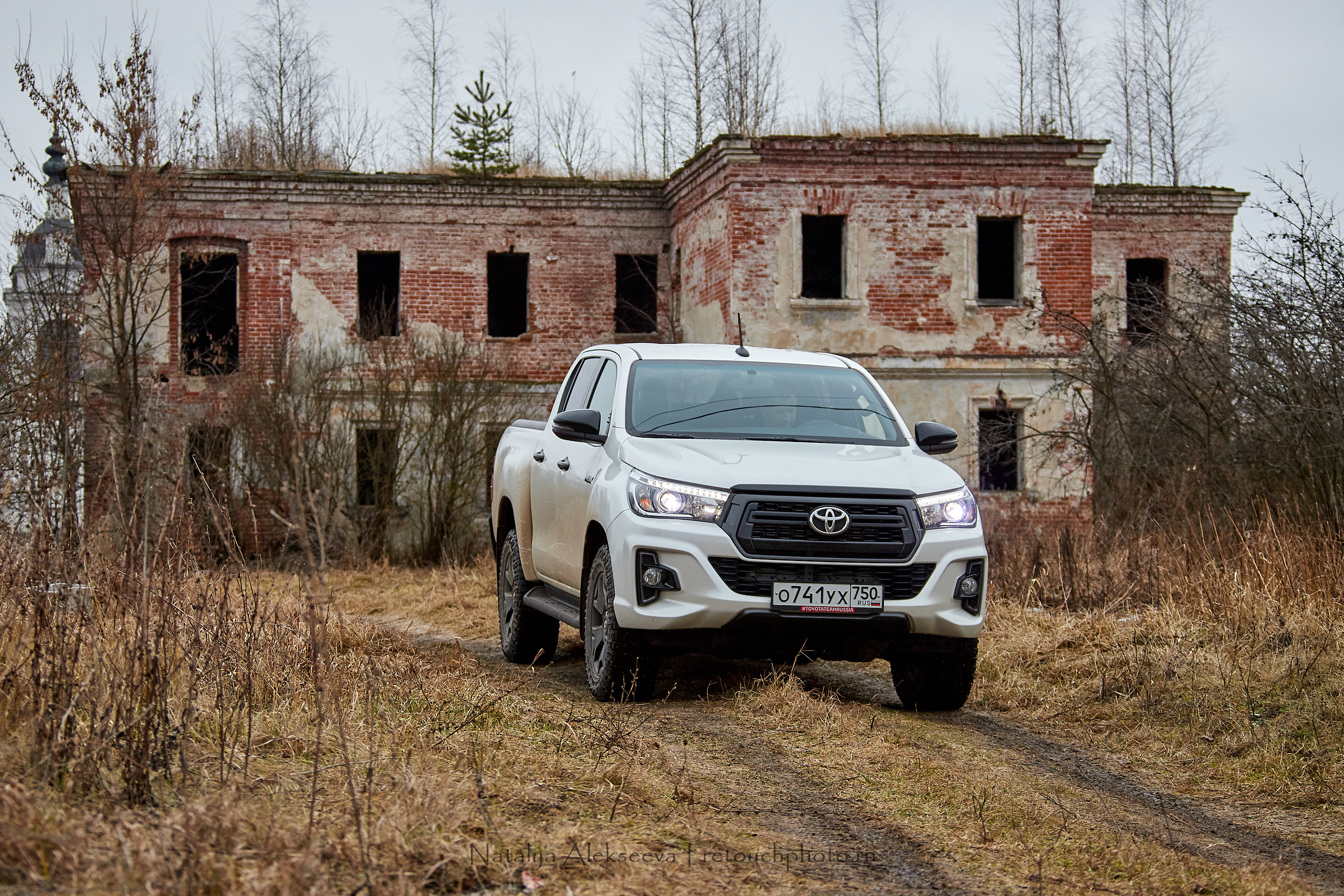 Внедорожный тест-драйв Toyota Hilux и Toyota Fortuner | 12'2019. Репортажный фотограф и ретушер в Москве Наталья Алексеева