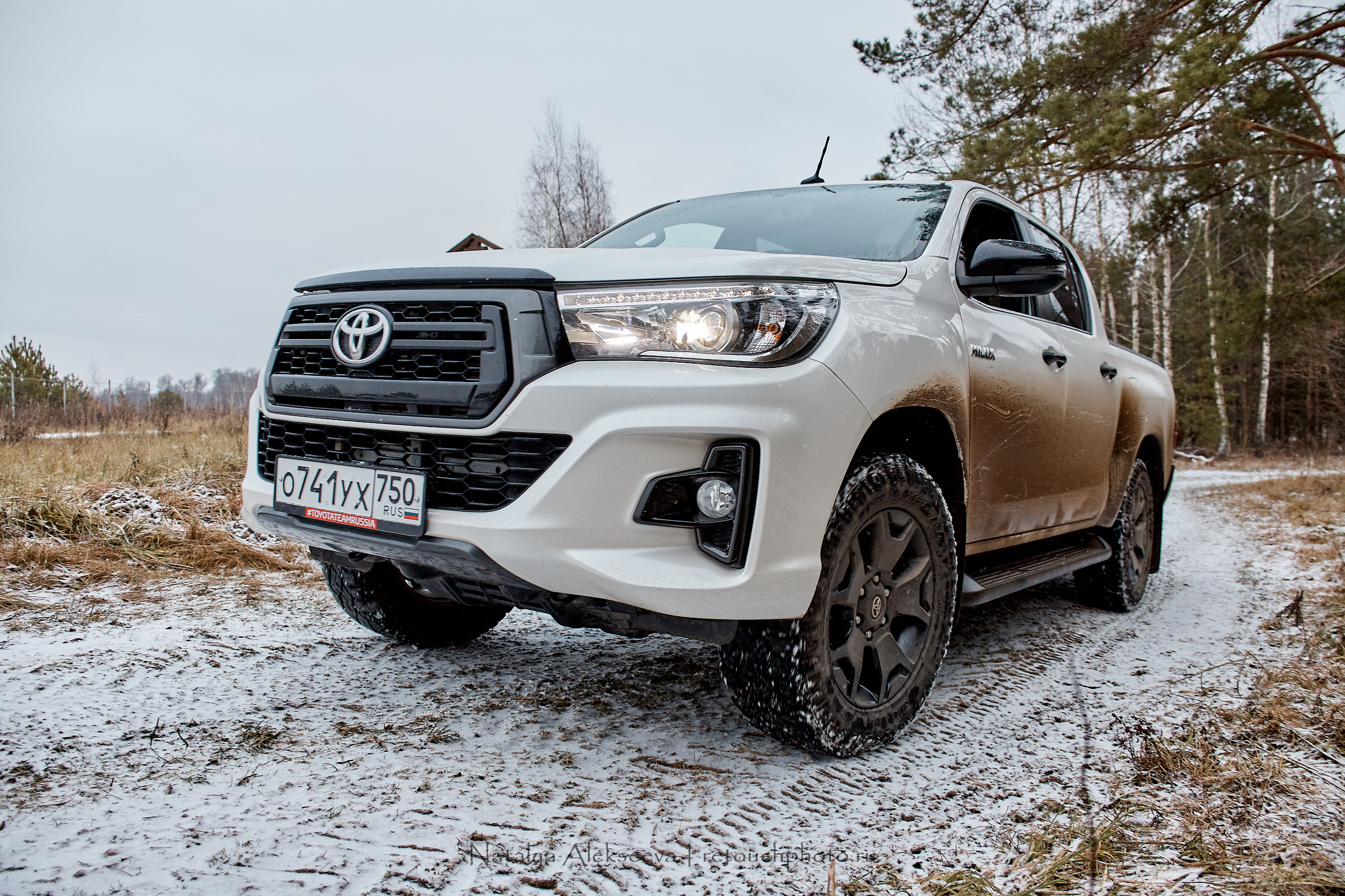Внедорожный тест-драйв Toyota Hilux и Toyota Fortuner | 12'2019. Репортажный фотограф и ретушер в Москве Наталья Алексеева