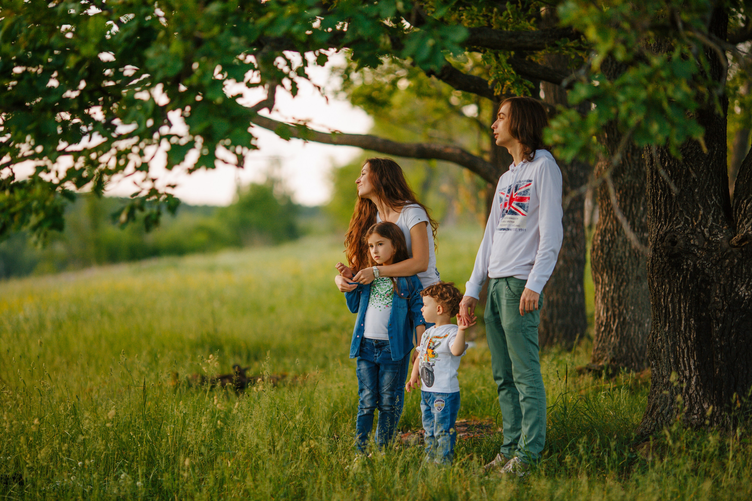 Ира, Саша, Ксюша, Макс. Фотограф Александра Рышкова